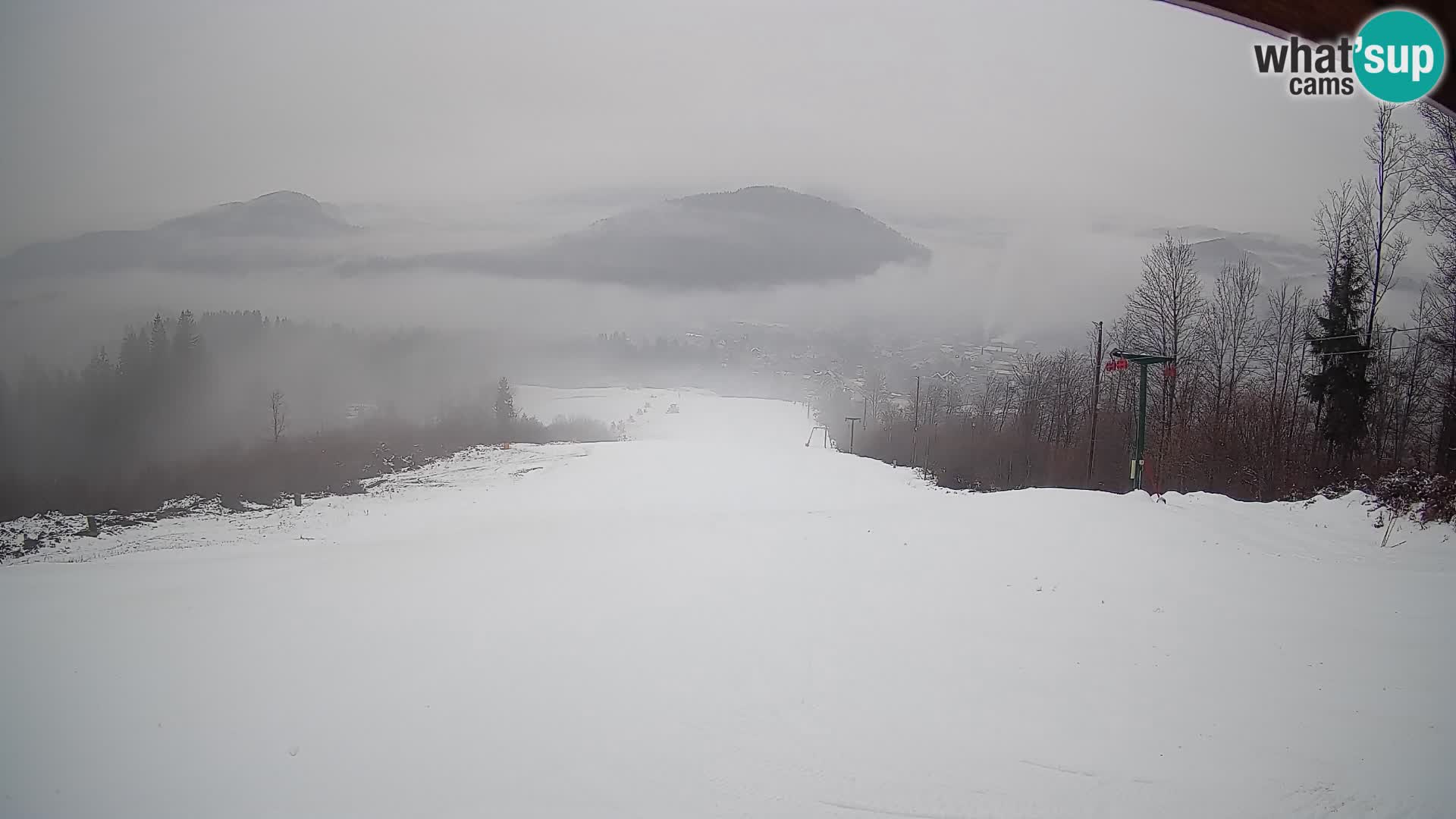 Webcam Bohinjska Bistrica – Live View from Kozji Hrbet Ski Station