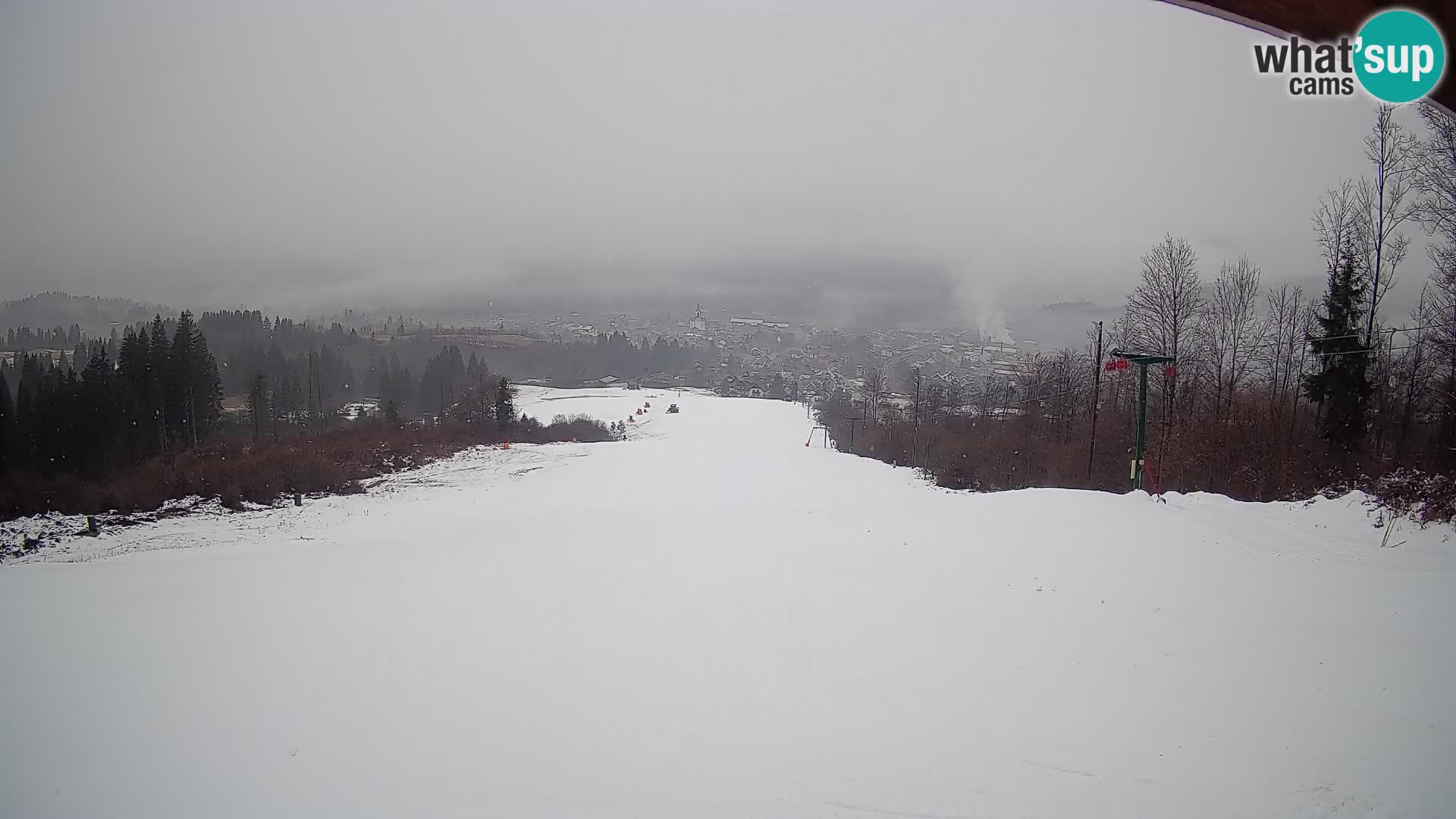 Webcam Bohinjska Bistrica – Live View from Kozji Hrbet Ski Station