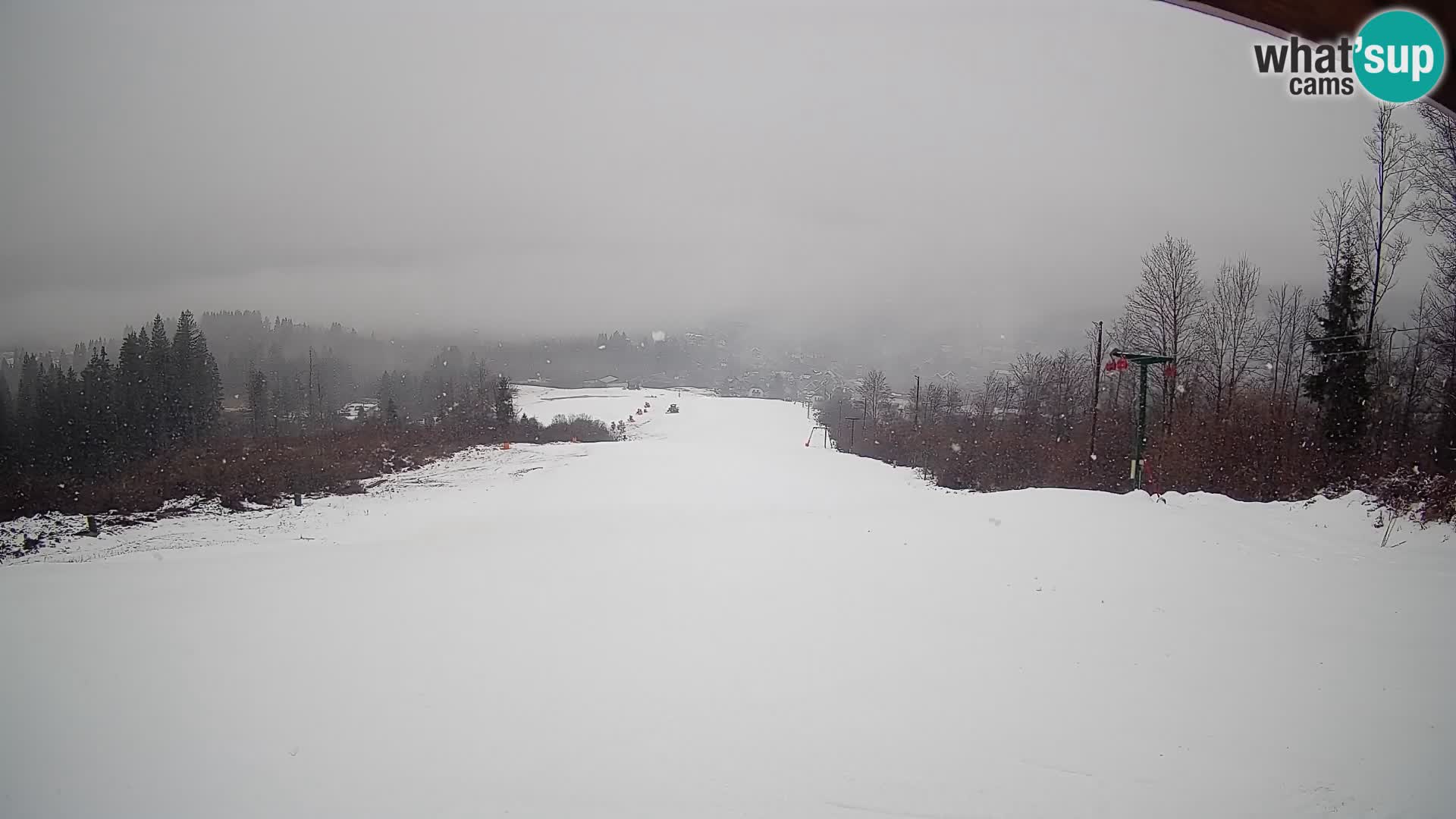 Webcam Bohinjska Bistrica – Live View from Kozji Hrbet Ski Station