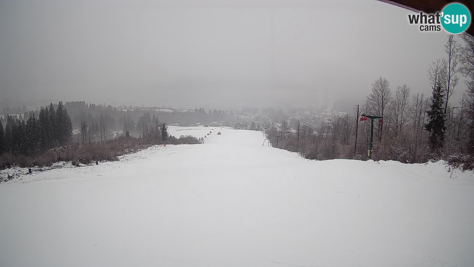 Webcam Bohinjska Bistrica – Vista live dalla stazione sciistica Kozji Hrbet