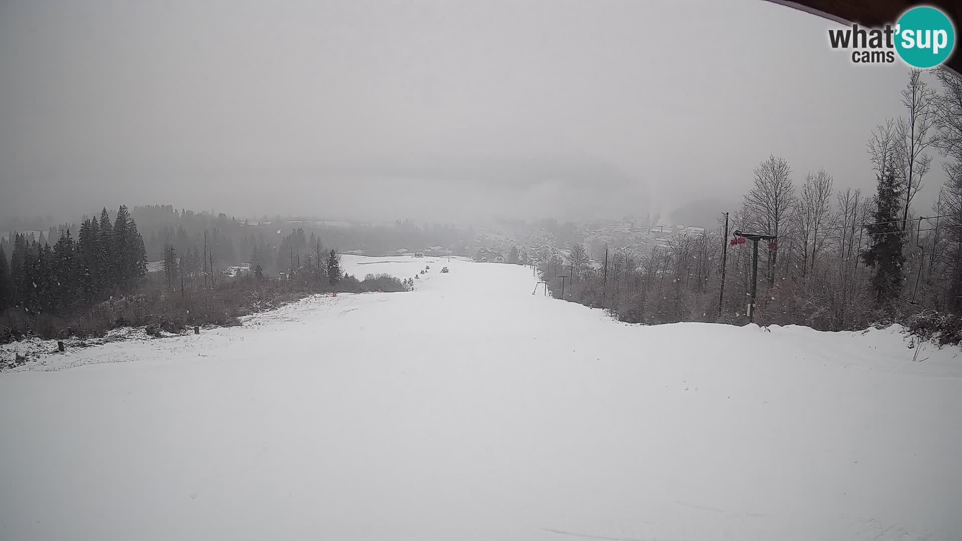Webcam Bohinjska Bistrica – Vue en direct depuis la station de ski Kozji Hrbet