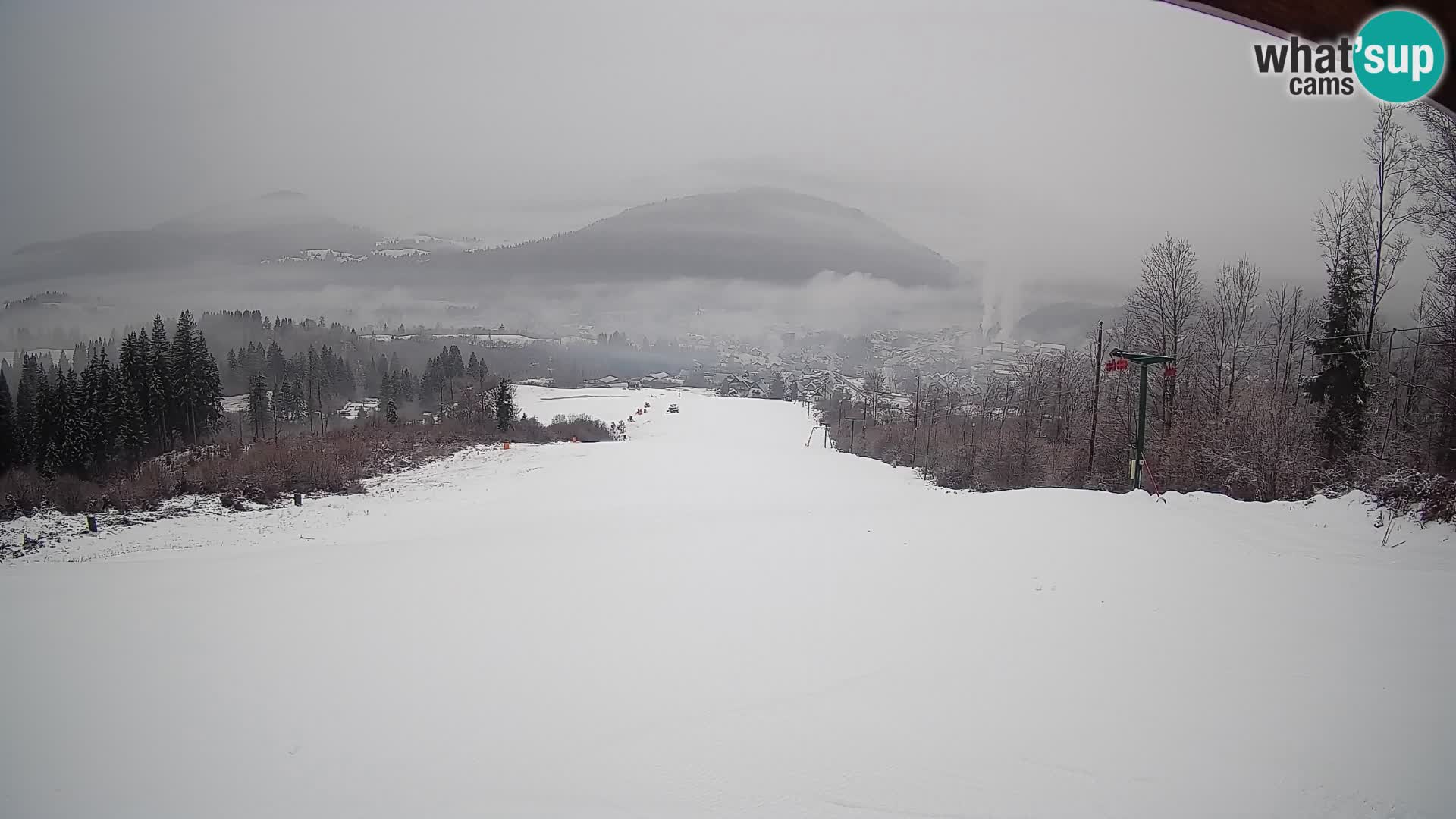 Webcam Bohinjska Bistrica – Vue en direct depuis la station de ski Kozji Hrbet