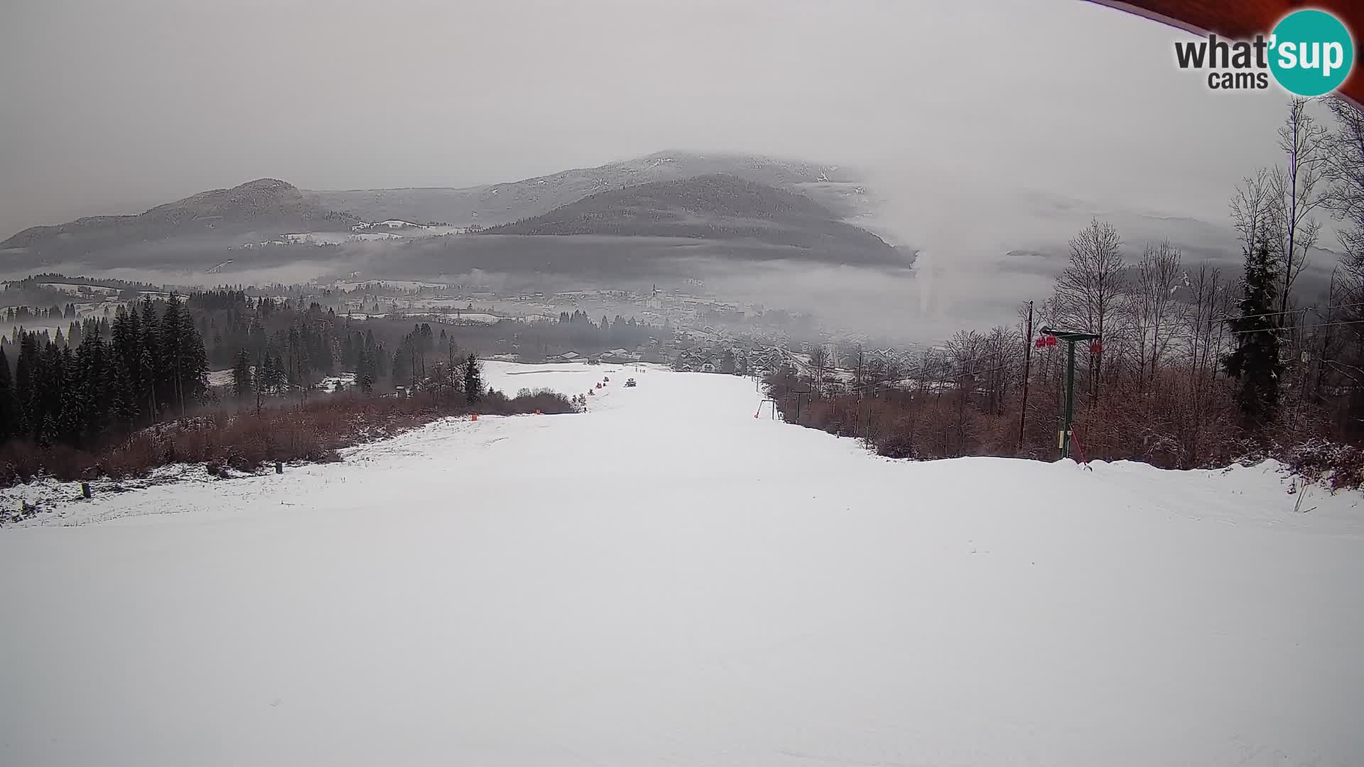 Webcam Bohinjska Bistrica – Vue en direct depuis la station de ski Kozji Hrbet