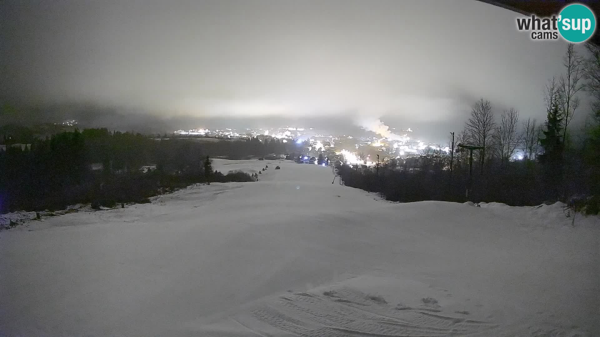 Webcam Bohinjska Bistrica – Vue en direct depuis la station de ski Kozji Hrbet