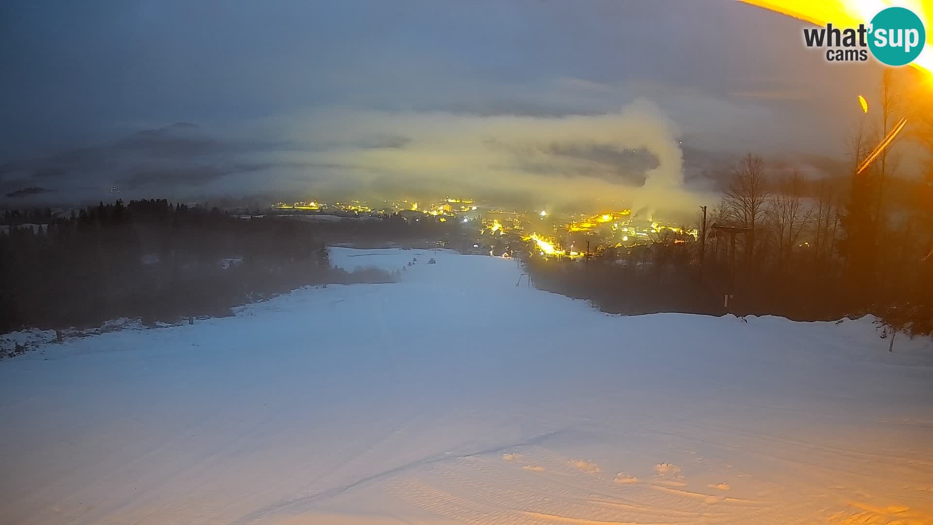 Livekamera Bohinjska Bistrica – Liveblick von der Skistation Kozji Hrbet
