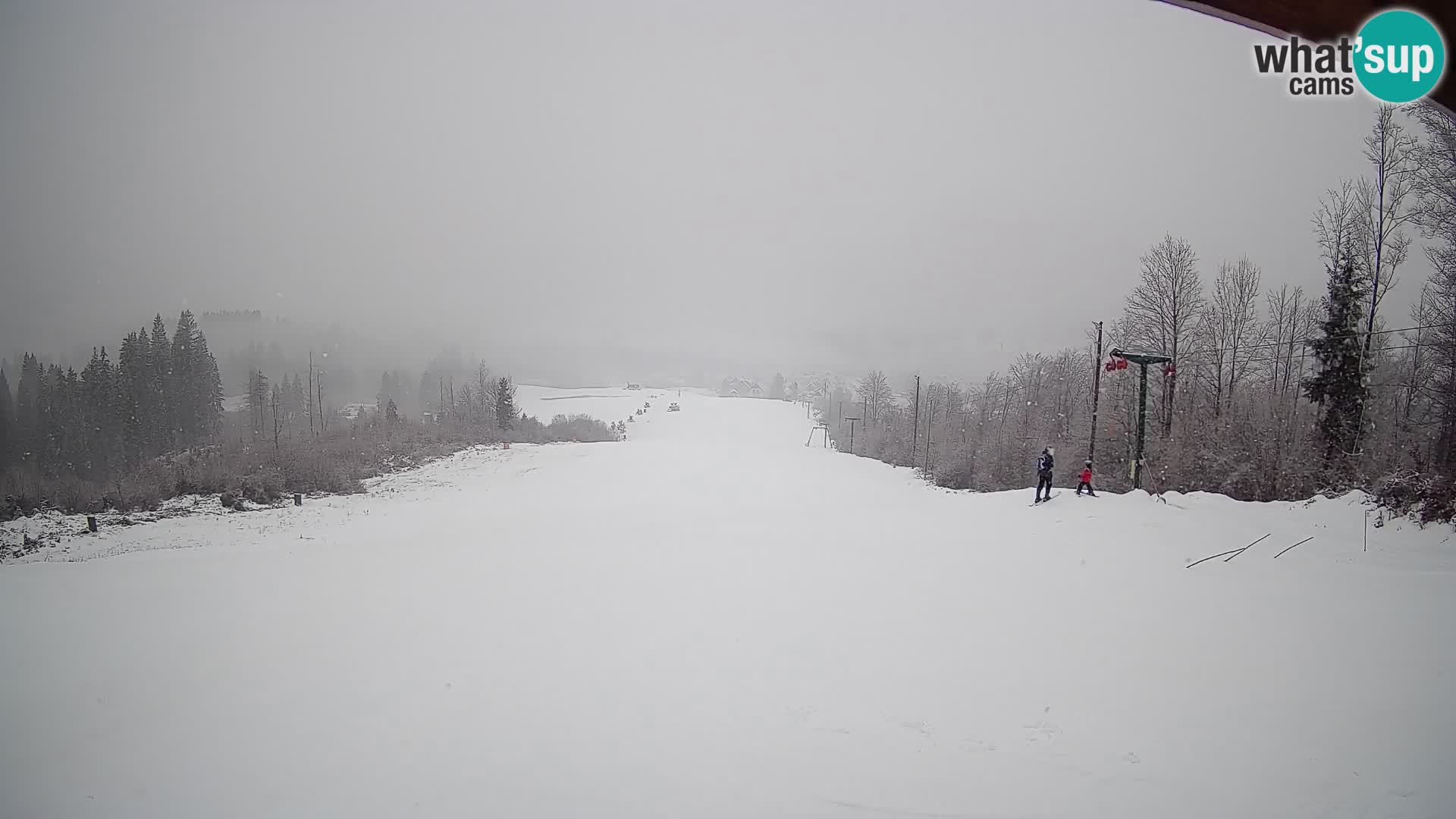 Webcam Bohinjska Bistrica – Live View from Kozji Hrbet Ski Station