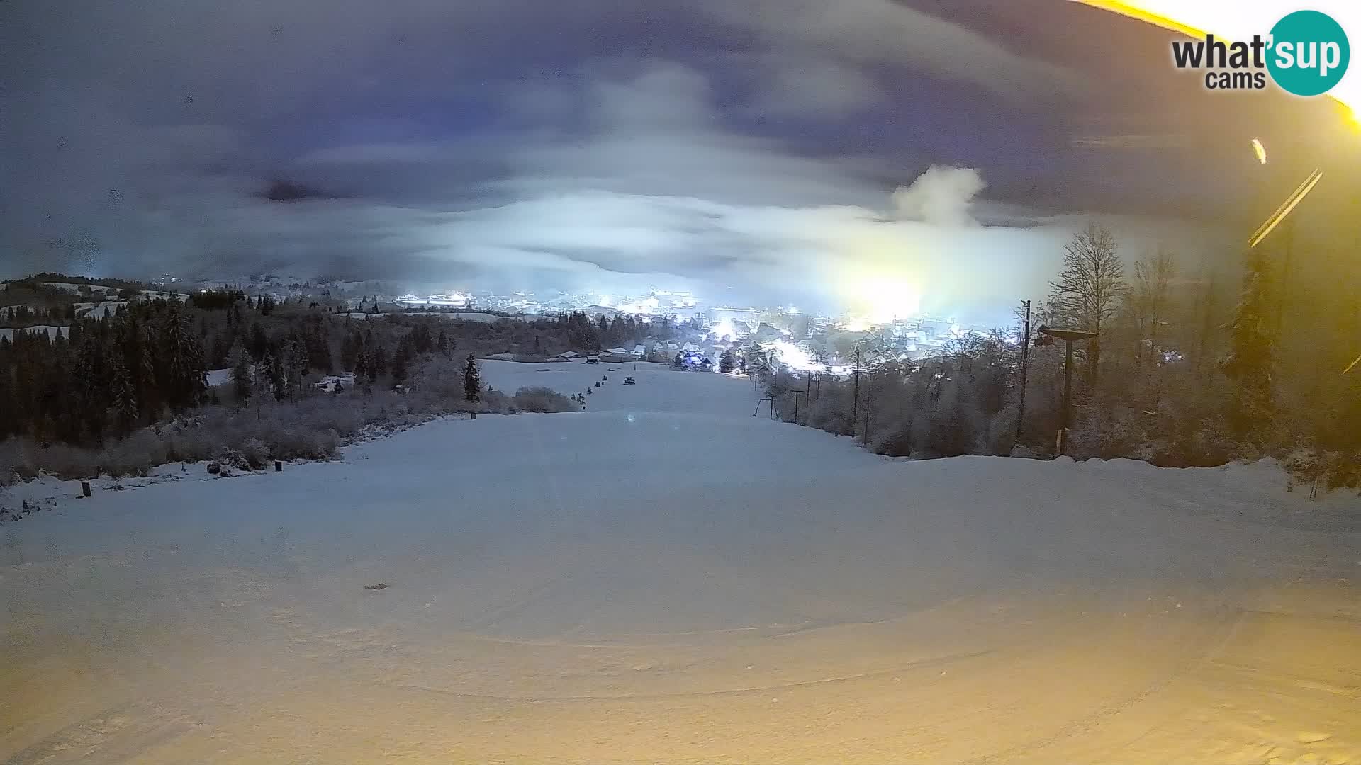 Webcam Bohinjska Bistrica – Vista live dalla stazione sciistica Kozji Hrbet