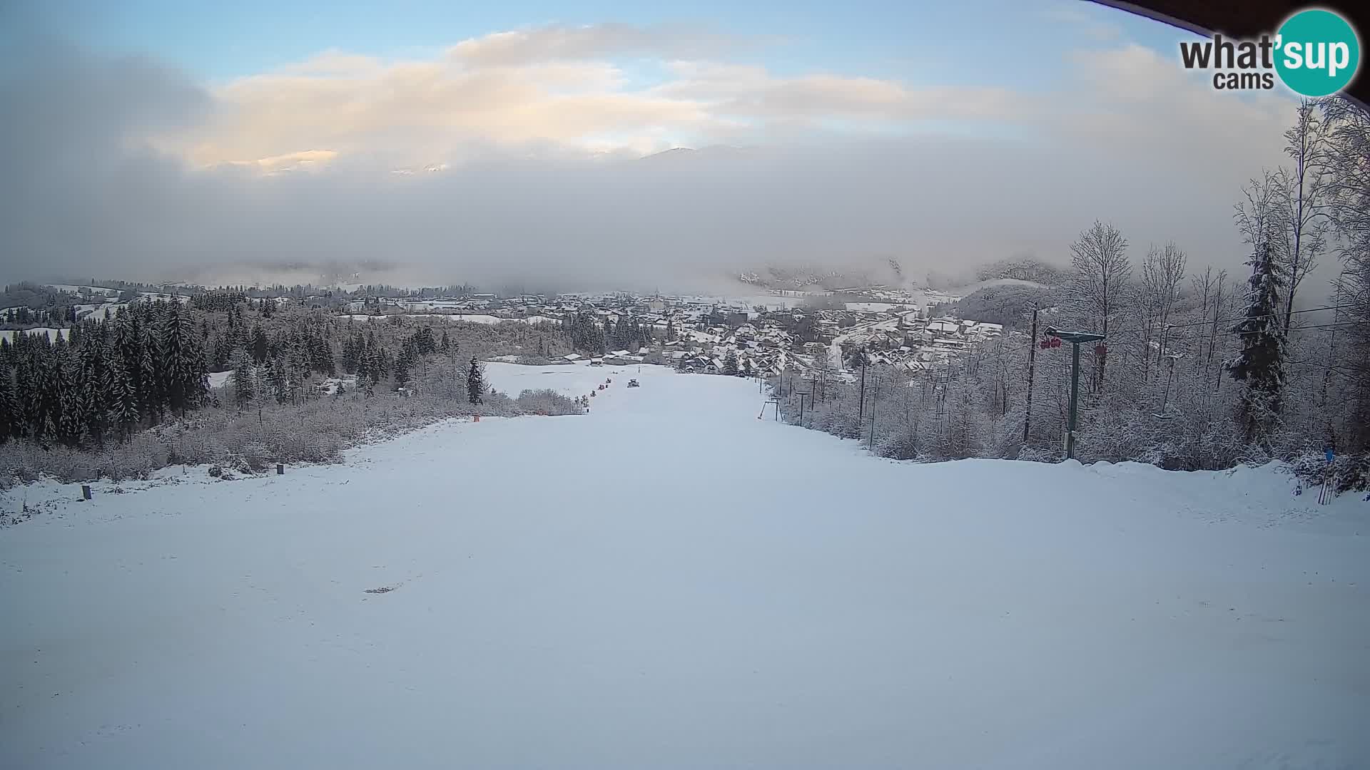 Webcam Bohinjska Bistrica – Vista live dalla stazione sciistica Kozji Hrbet