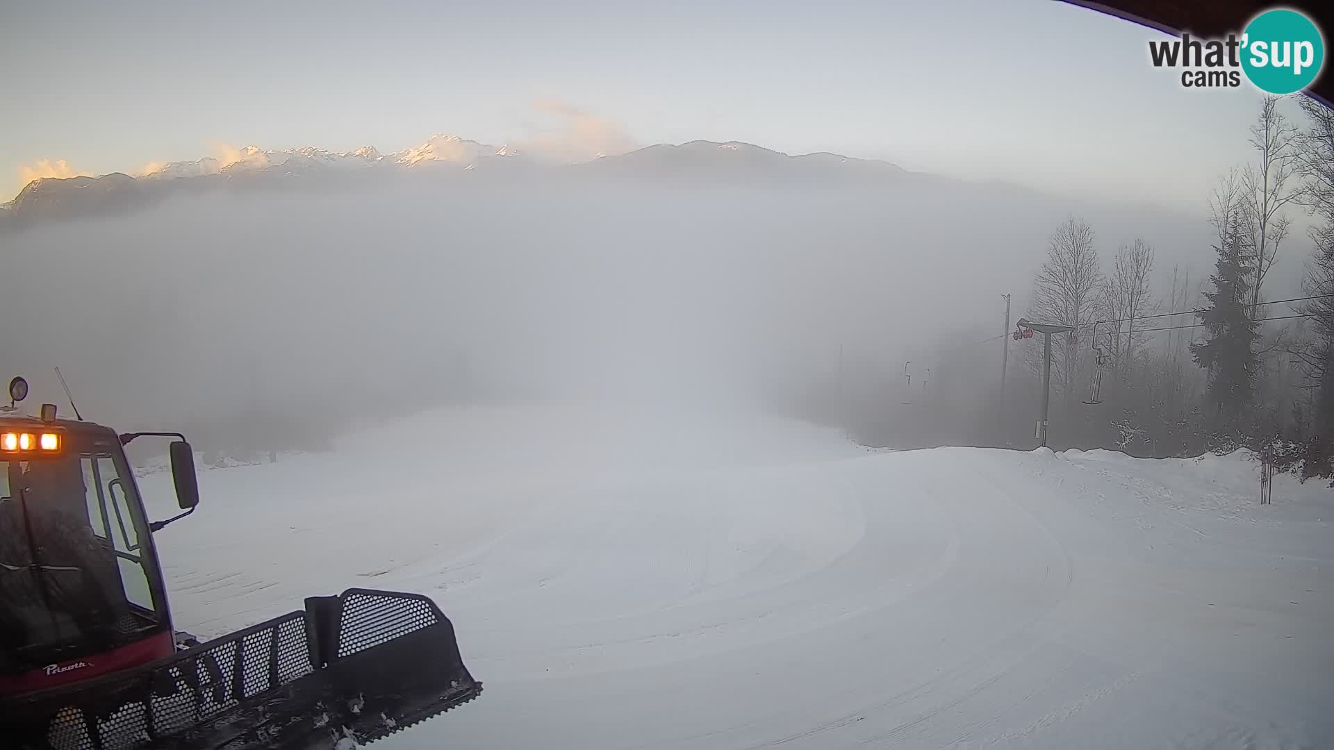 Webcam Bohinjska Bistrica – Vista live dalla stazione sciistica Kozji Hrbet