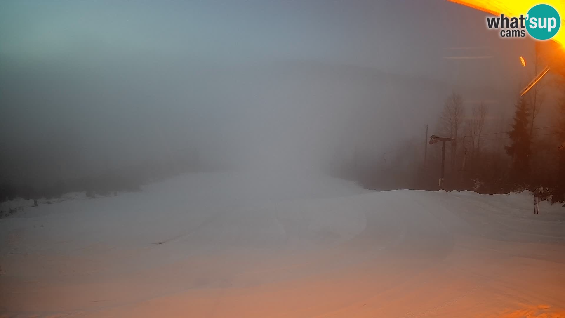 Webcam Bohinjska Bistrica – Live View from Kozji Hrbet Ski Station