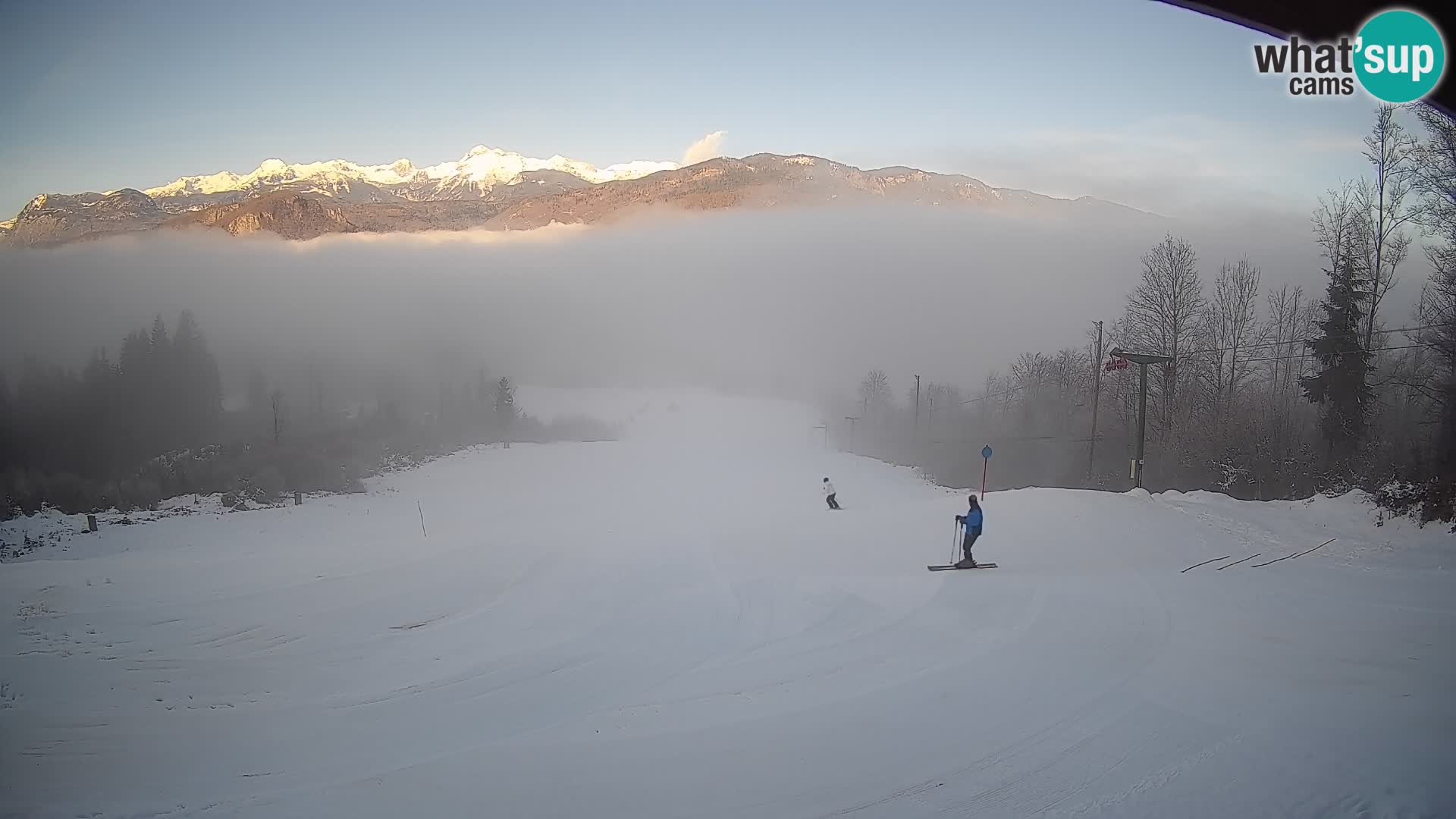 Webcam Bohinjska Bistrica – Vista live dalla stazione sciistica Kozji Hrbet