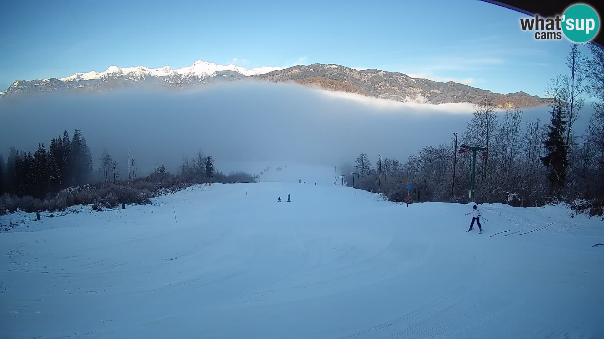 Webcam Bohinjska Bistrica – Vue en direct depuis la station de ski Kozji Hrbet