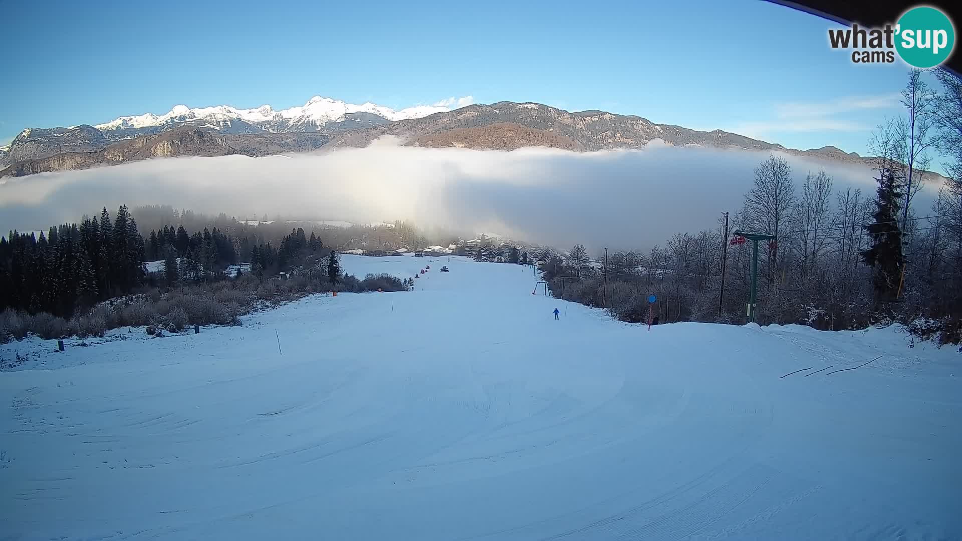 Webcam Bohinjska Bistrica – Live View from Kozji Hrbet Ski Station