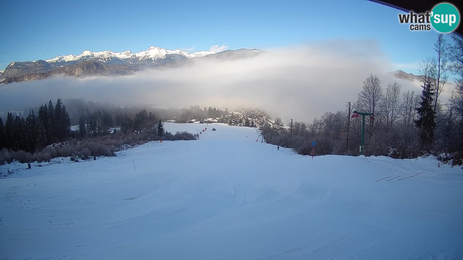 Livekamera Bohinjska Bistrica – Liveblick von der Skistation Kozji Hrbet