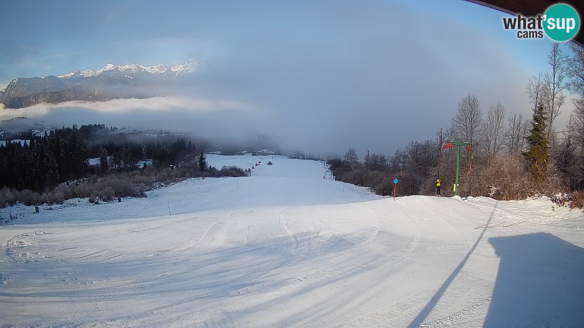 Webcam Bohinjska Bistrica – Live View from Kozji Hrbet Ski Station