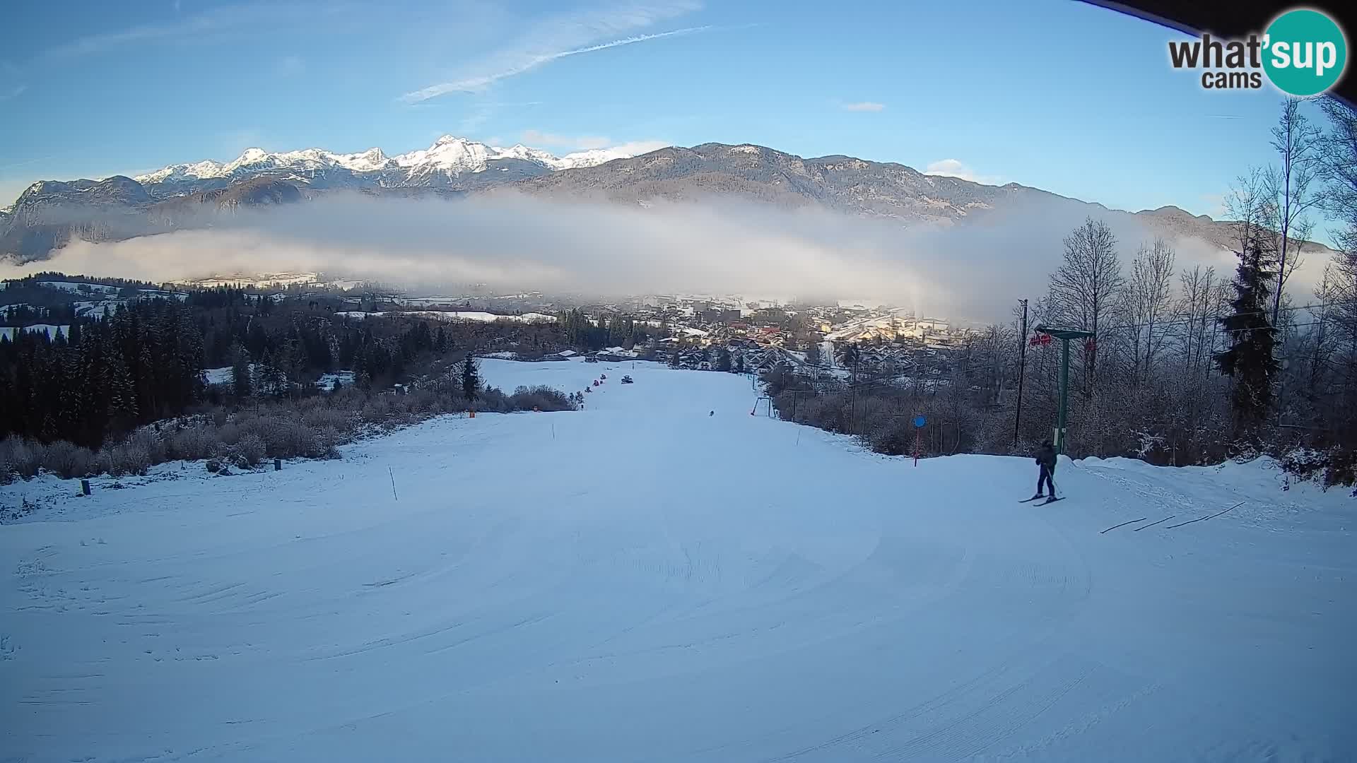 Webcam Bohinjska Bistrica – Live View from Kozji Hrbet Ski Station