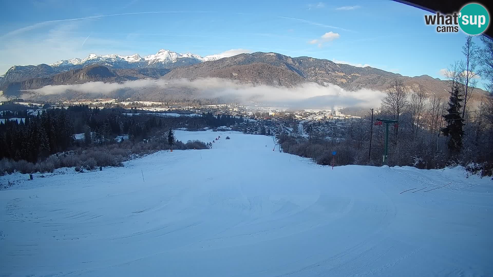 Livekamera Bohinjska Bistrica – Liveblick von der Skistation Kozji Hrbet