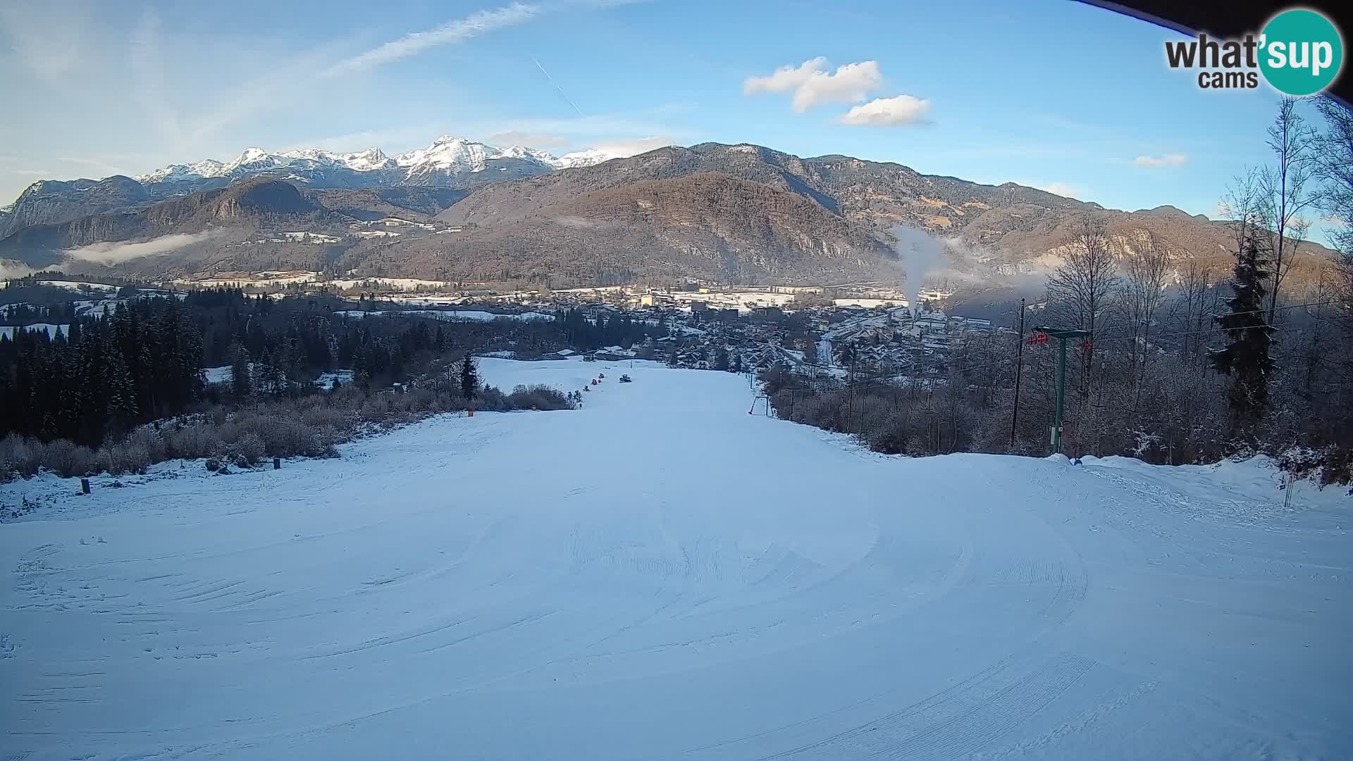 Webcam Bohinjska Bistrica – Live View from Kozji Hrbet Ski Station