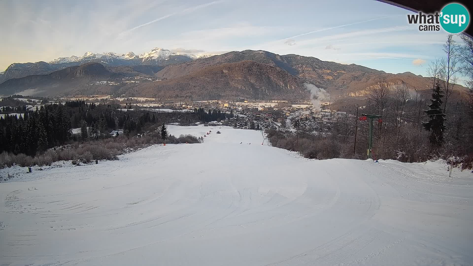 Webcam Bohinjska Bistrica – Vista live dalla stazione sciistica Kozji Hrbet