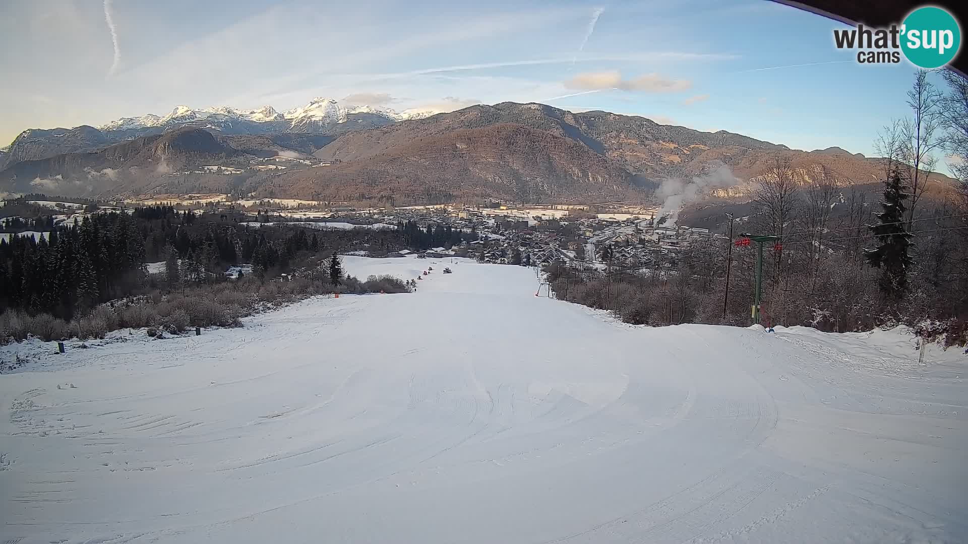 Cámara en vivo Bohinjska Bistrica – Vista en directo desde la estación de esquí Kozji Hrbet