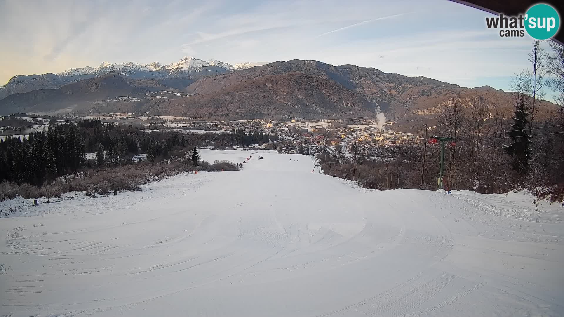 Webcam Bohinjska Bistrica – Vista live dalla stazione sciistica Kozji Hrbet