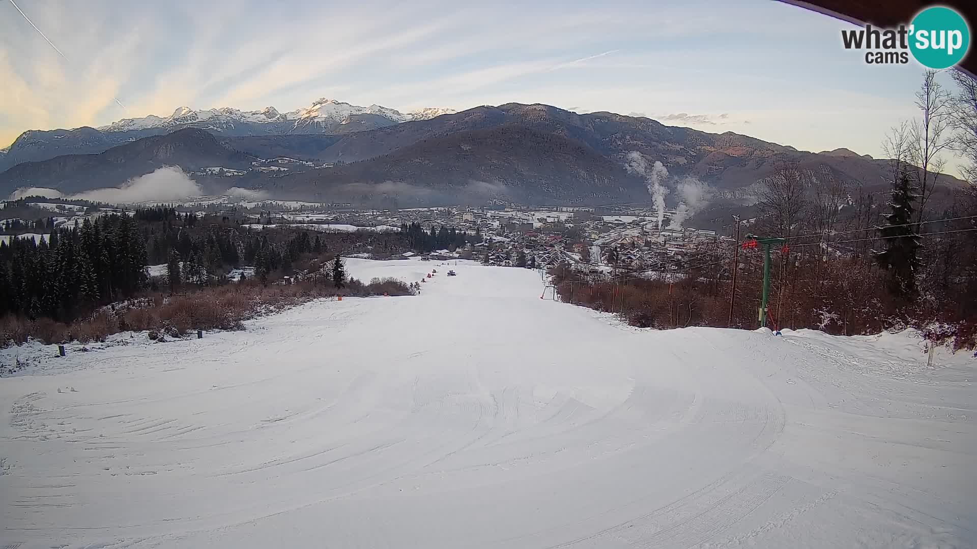 Cámara en vivo Bohinjska Bistrica – Vista en directo desde la estación de esquí Kozji Hrbet