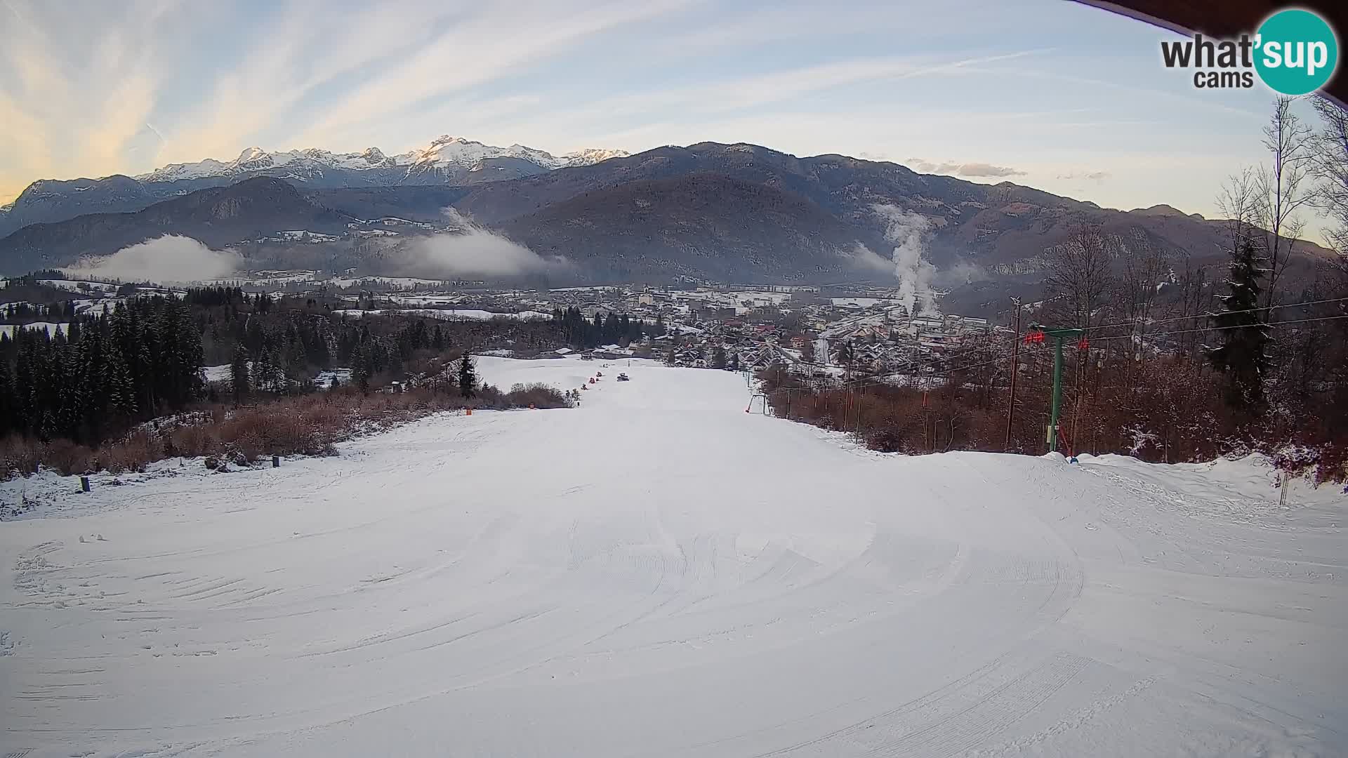 Cámara en vivo Bohinjska Bistrica – Vista en directo desde la estación de esquí Kozji Hrbet