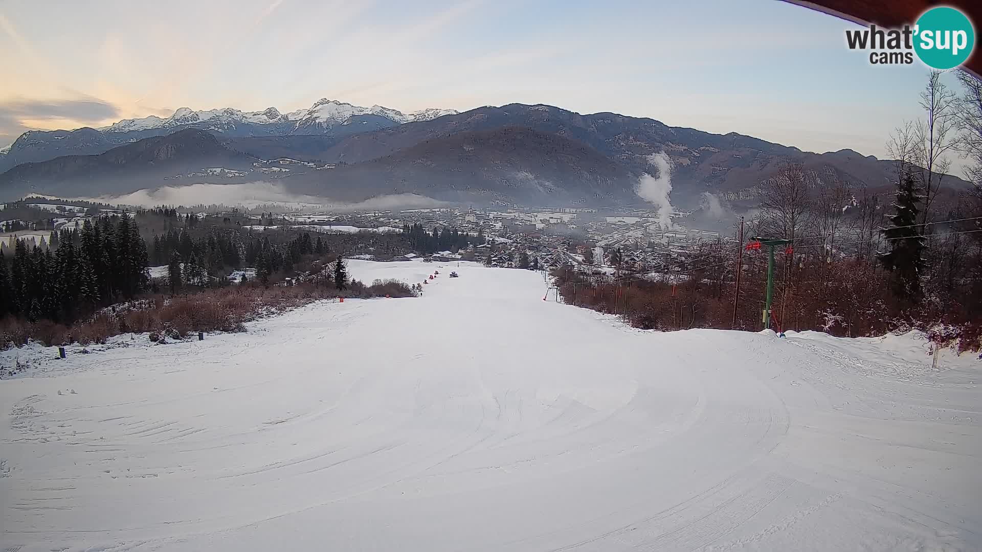 Webcam Bohinjska Bistrica – Vista live dalla stazione sciistica Kozji Hrbet