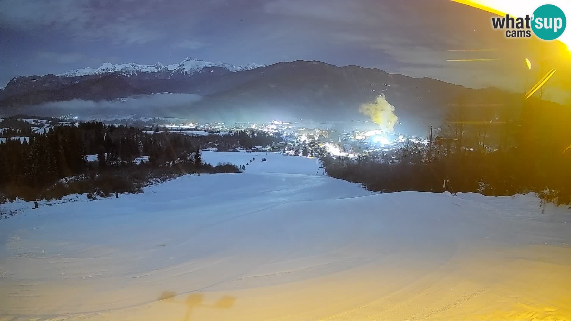 Webcam Bohinjska Bistrica – Vue en direct depuis la station de ski Kozji Hrbet