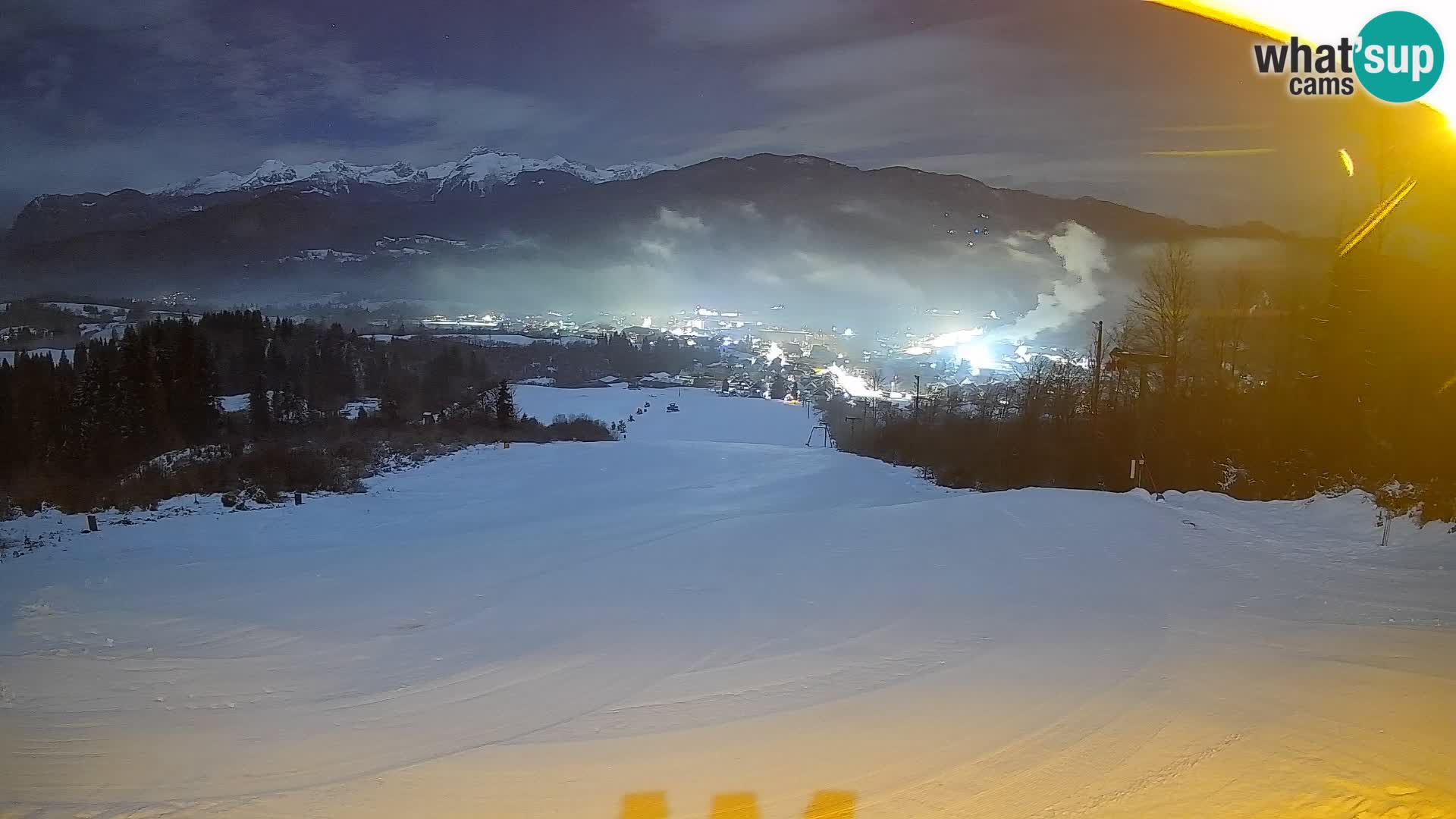 Cámara en vivo Bohinjska Bistrica – Vista en directo desde la estación de esquí Kozji Hrbet