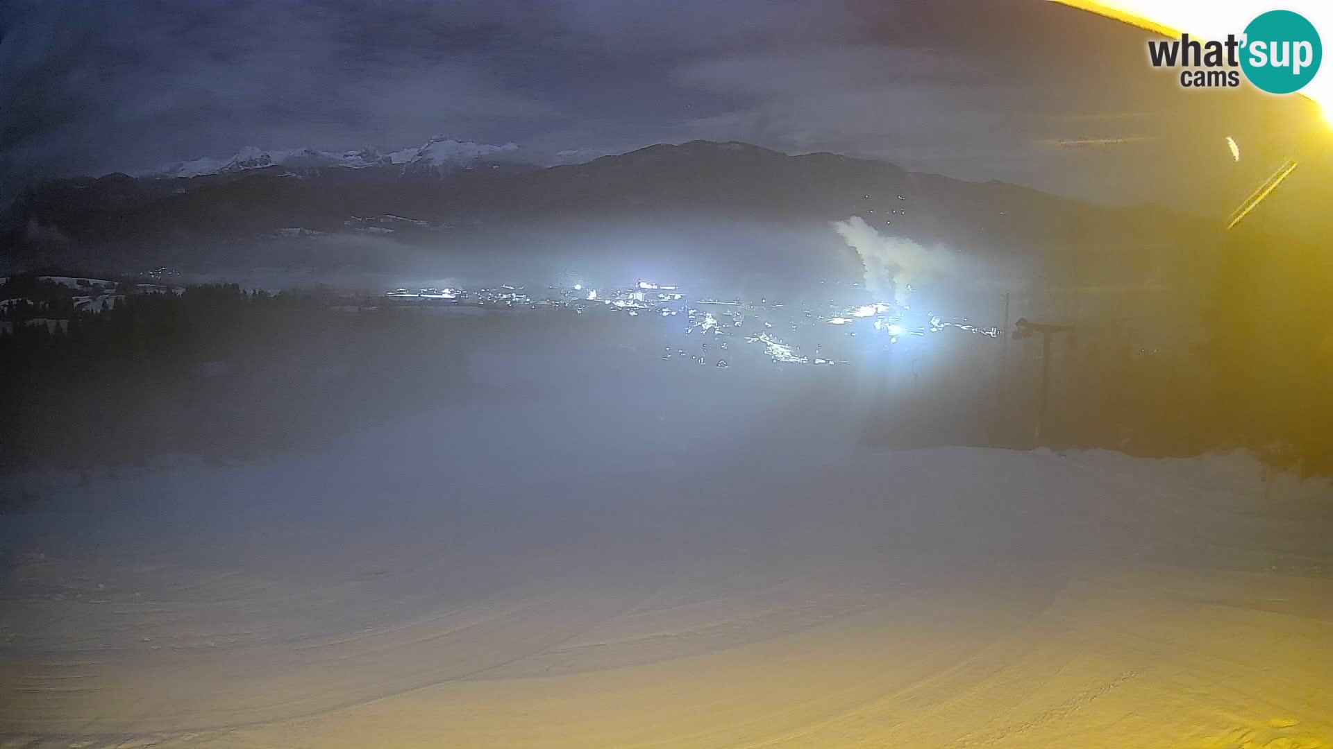 Webcam Bohinjska Bistrica – Live View from Kozji Hrbet Ski Station