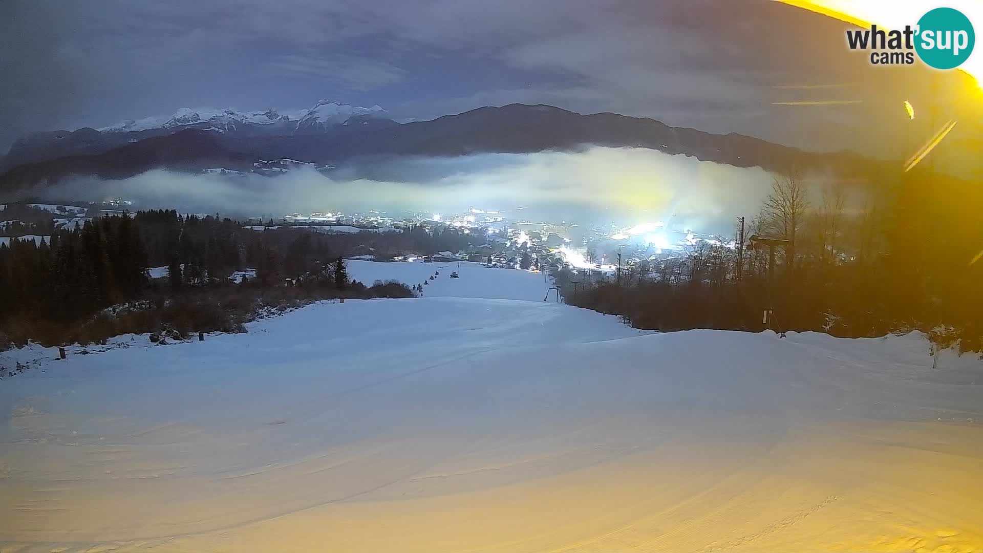 Webcam Bohinjska Bistrica – Vue en direct depuis la station de ski Kozji Hrbet