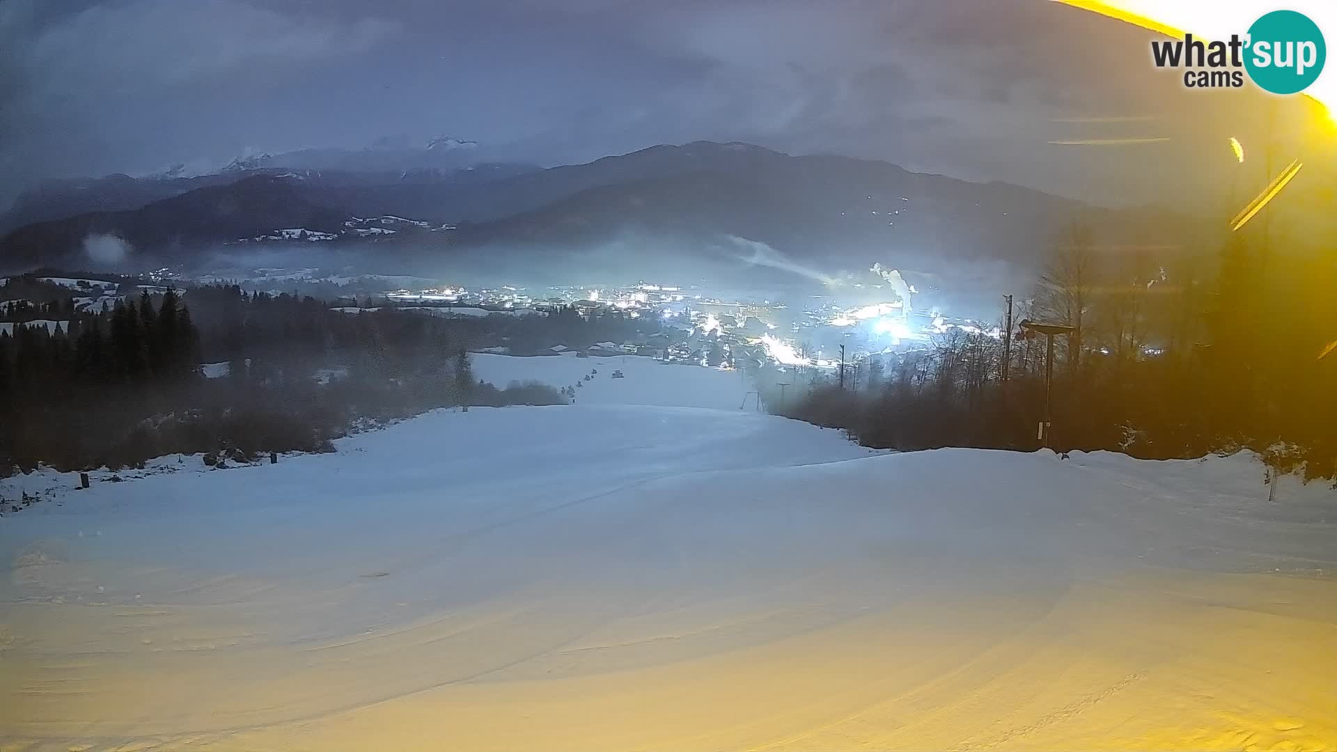 Webcam Bohinjska Bistrica – Live View from Kozji Hrbet Ski Station