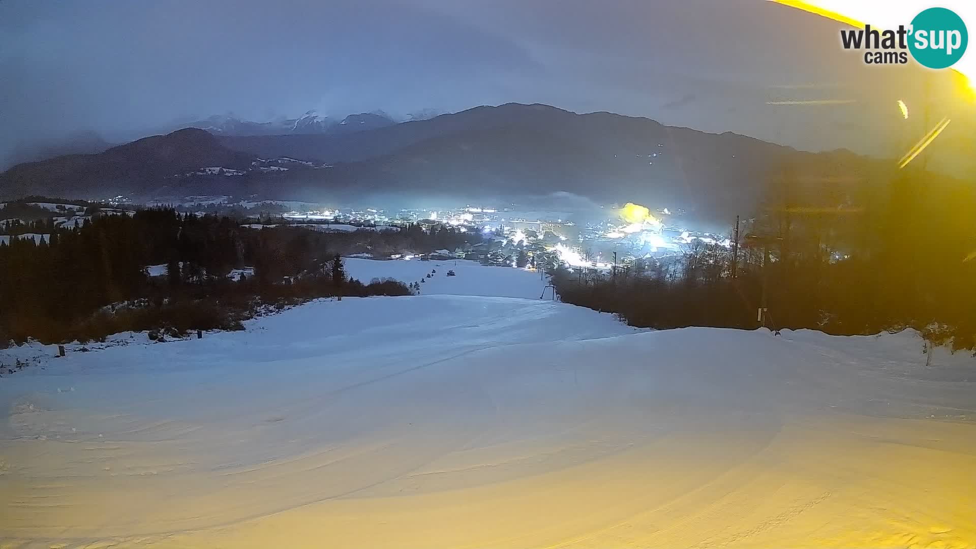 Webcam Bohinjska Bistrica – Live View from Kozji Hrbet Ski Station