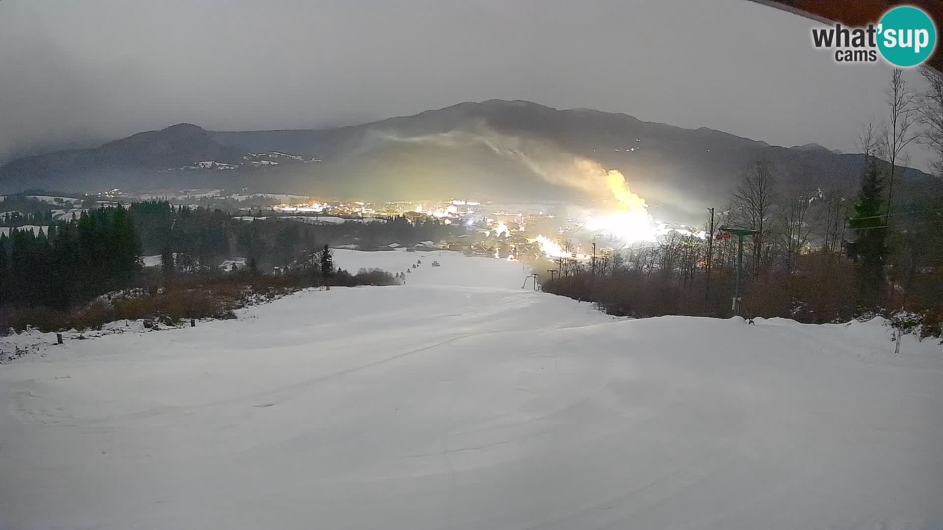 Cámara en vivo Bohinjska Bistrica – Vista en directo desde la estación de esquí Kozji Hrbet