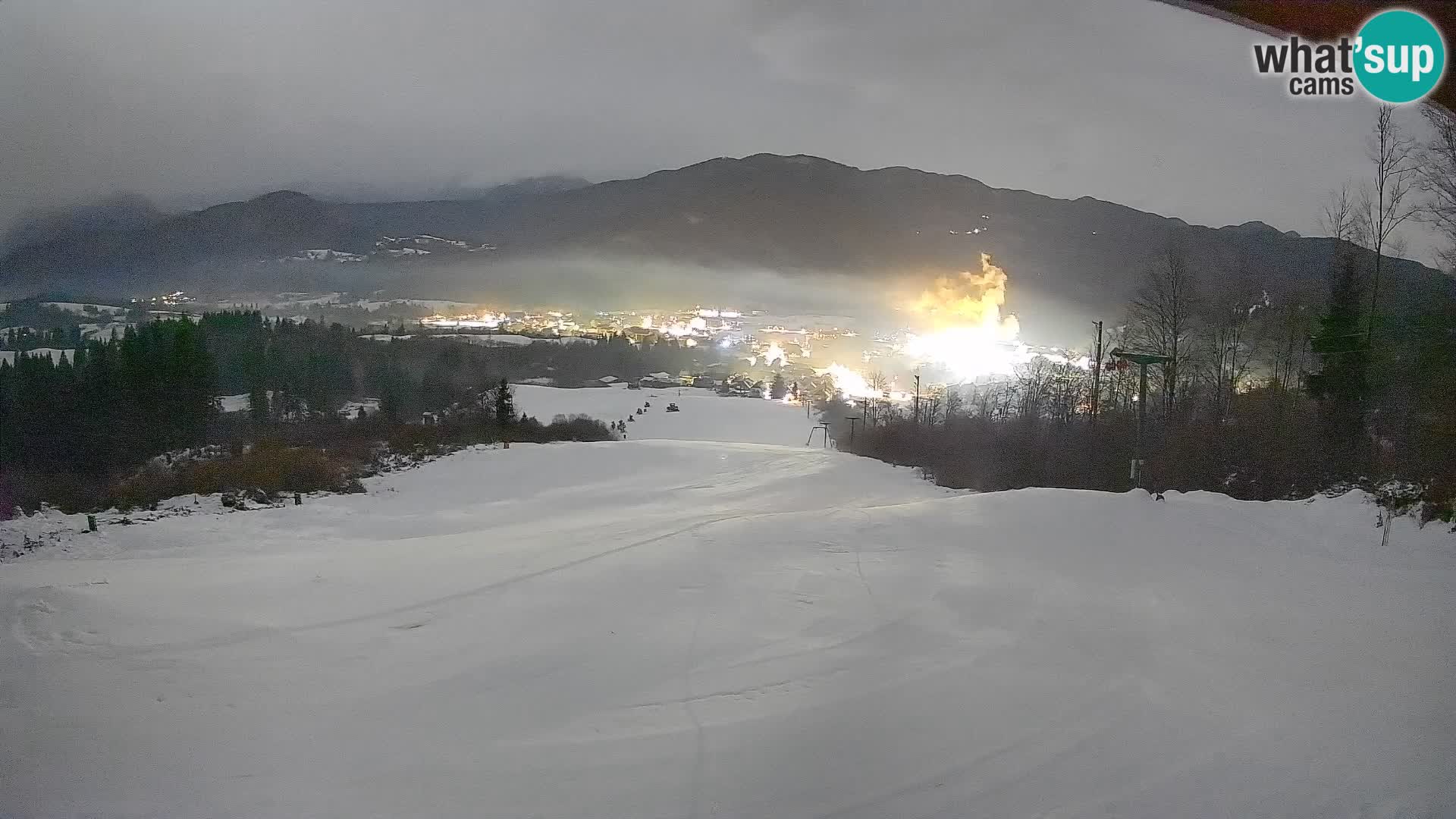 Webcam Bohinjska Bistrica – Vista live dalla stazione sciistica Kozji Hrbet