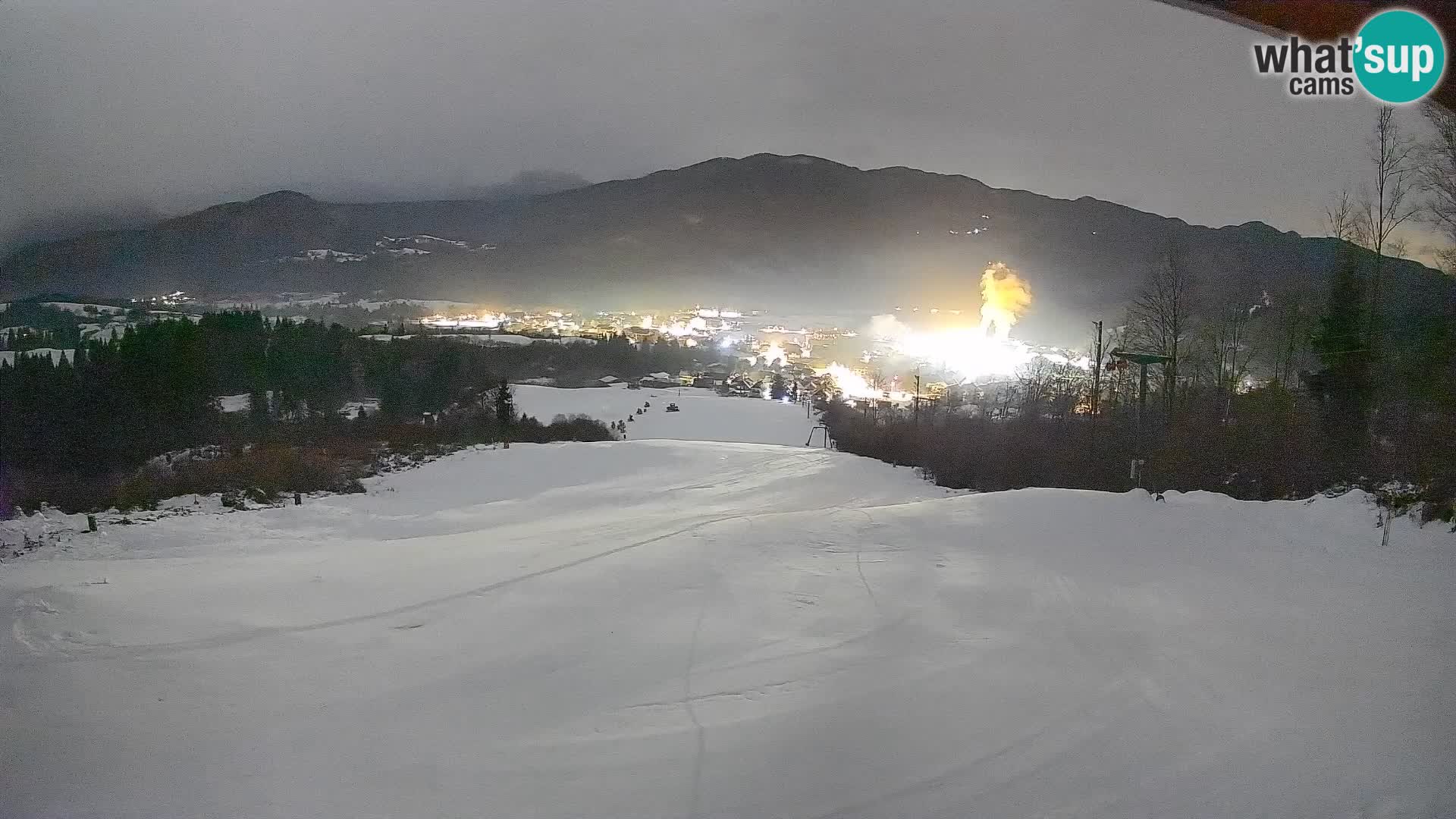 Webcam Bohinjska Bistrica – Vista live dalla stazione sciistica Kozji Hrbet