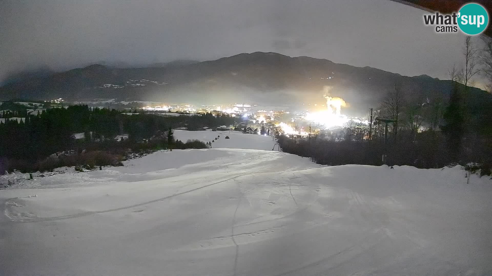 Cámara en vivo Bohinjska Bistrica – Vista en directo desde la estación de esquí Kozji Hrbet