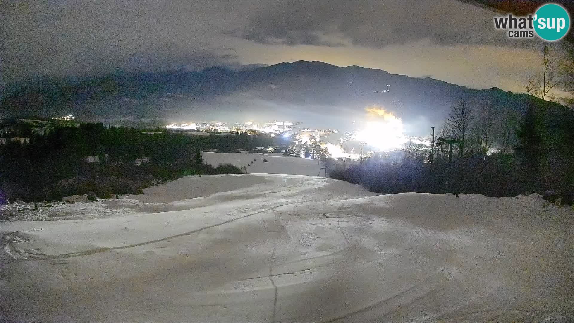 Webcam Bohinjska Bistrica – Live View from Kozji Hrbet Ski Station