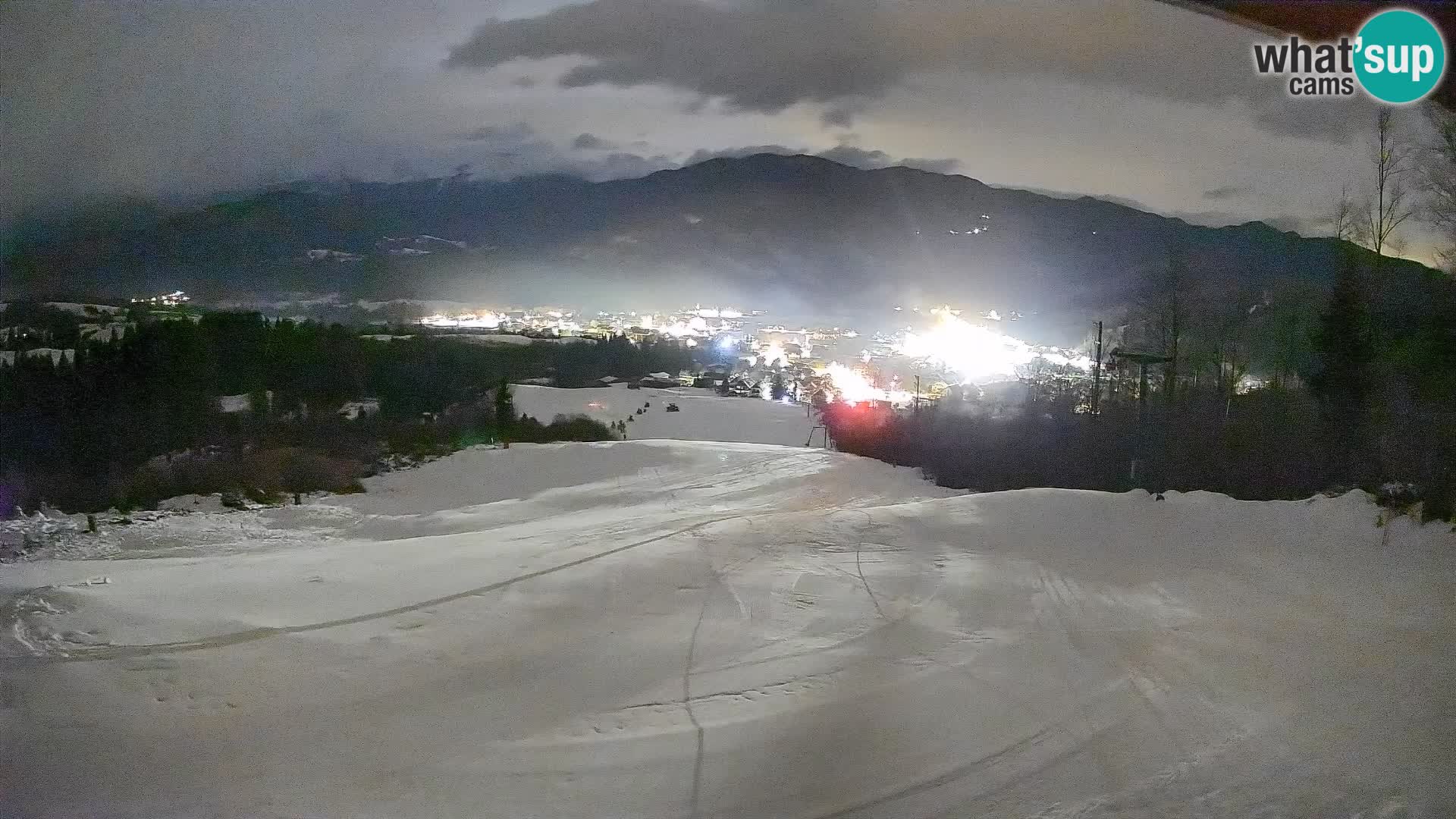 Webcam Bohinjska Bistrica – Live View from Kozji Hrbet Ski Station