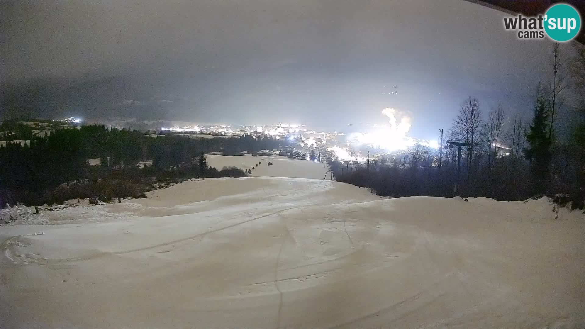 Webcam Bohinjska Bistrica – Live View from Kozji Hrbet Ski Station