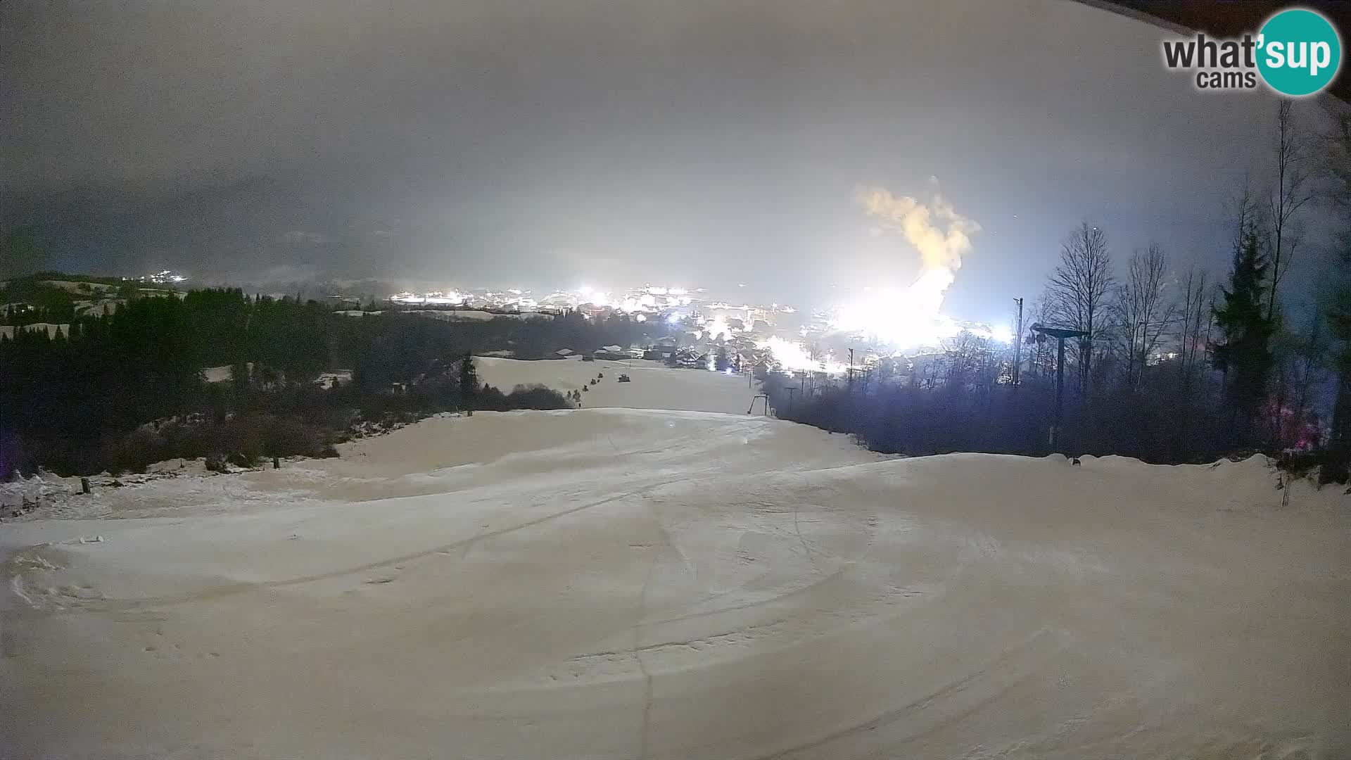 Webcam Bohinjska Bistrica – Vista live dalla stazione sciistica Kozji Hrbet