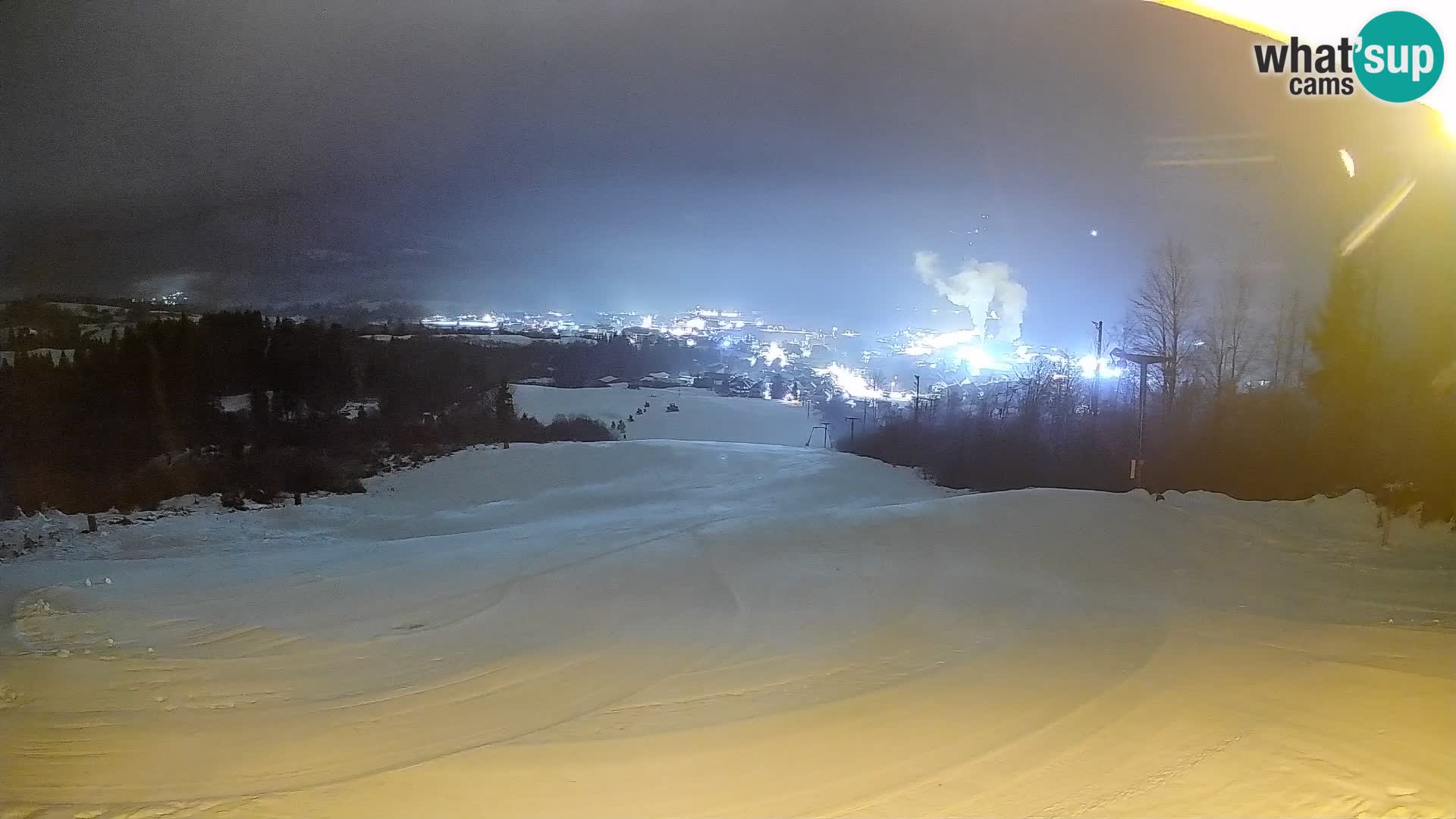 Webcam Bohinjska Bistrica – Vista live dalla stazione sciistica Kozji Hrbet