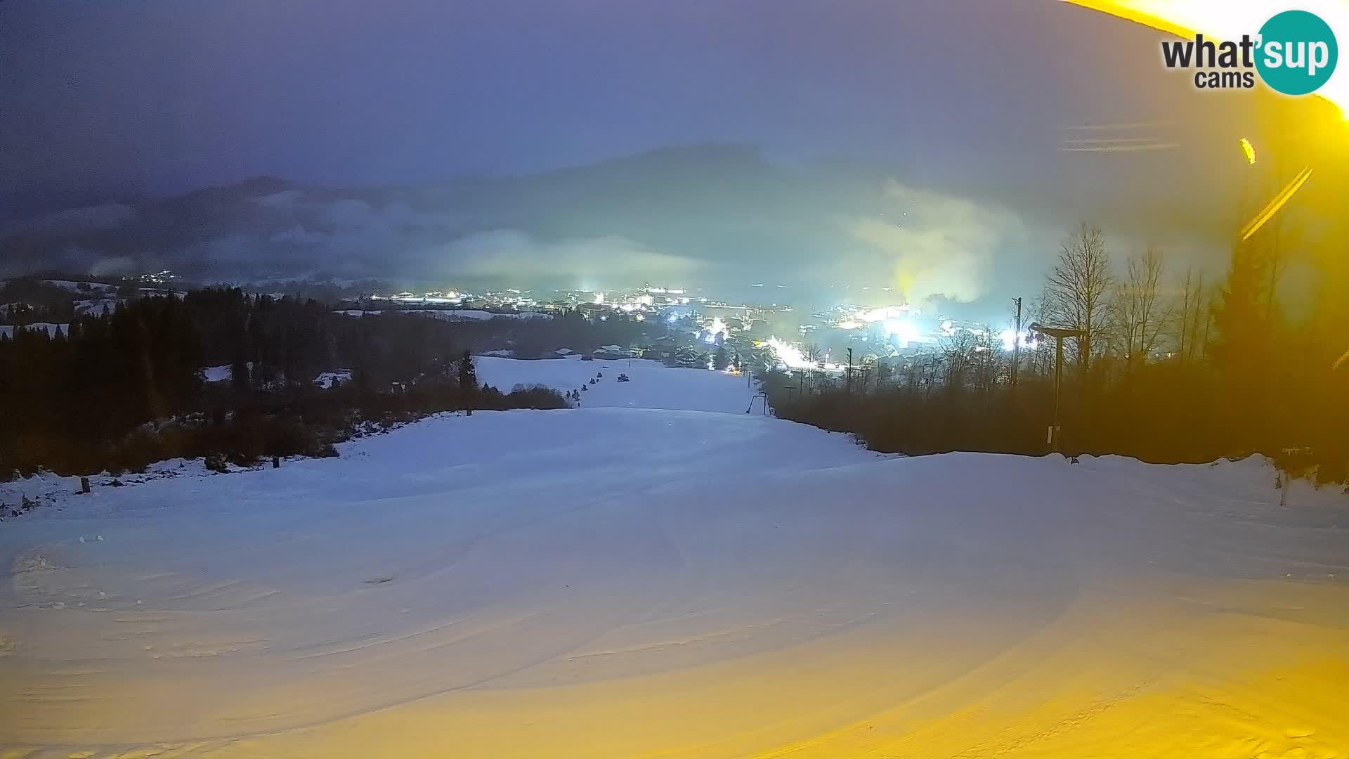 Webcam Bohinjska Bistrica – Vue en direct depuis la station de ski Kozji Hrbet