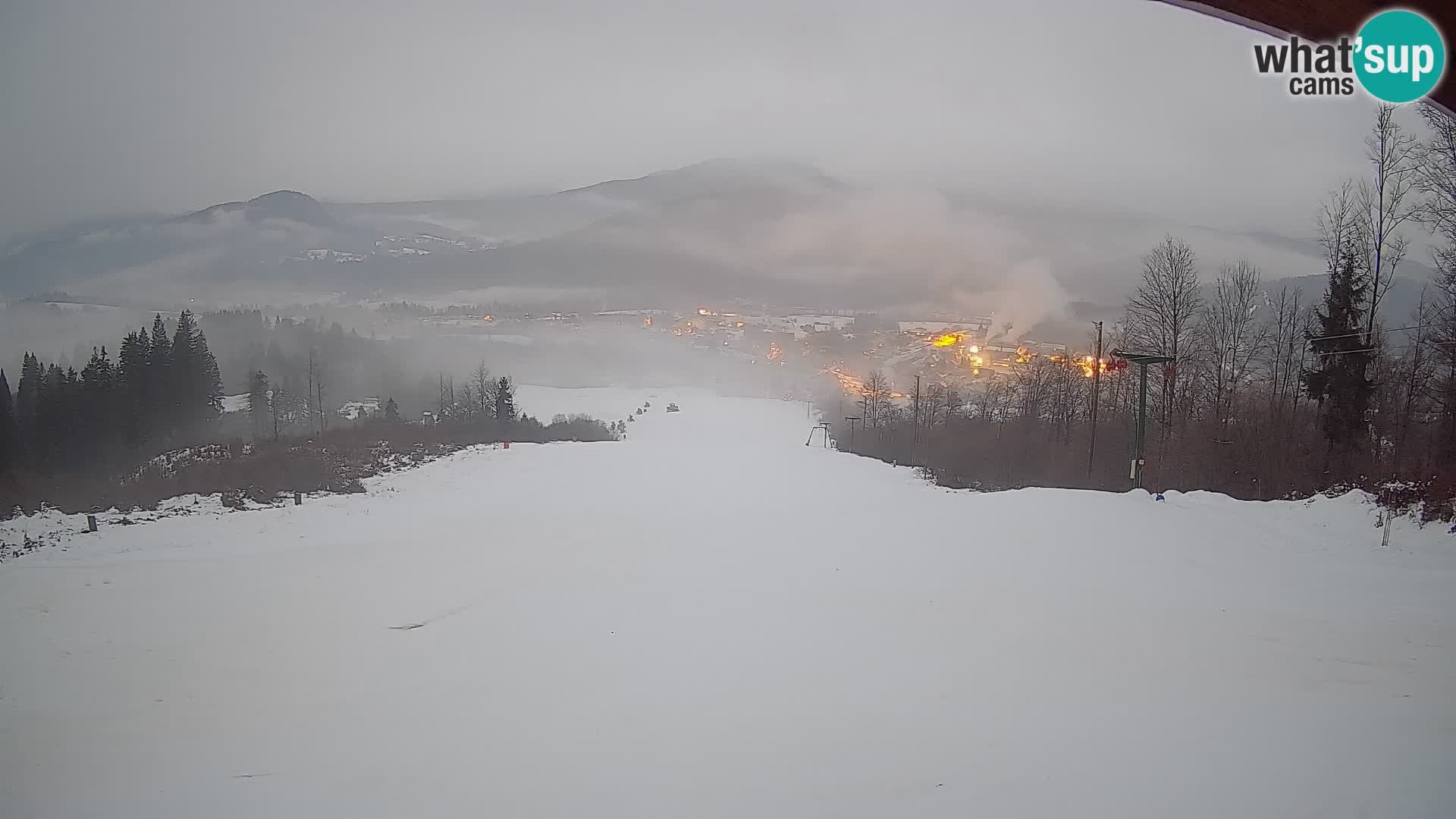 Livekamera Bohinjska Bistrica – Liveblick von der Skistation Kozji Hrbet