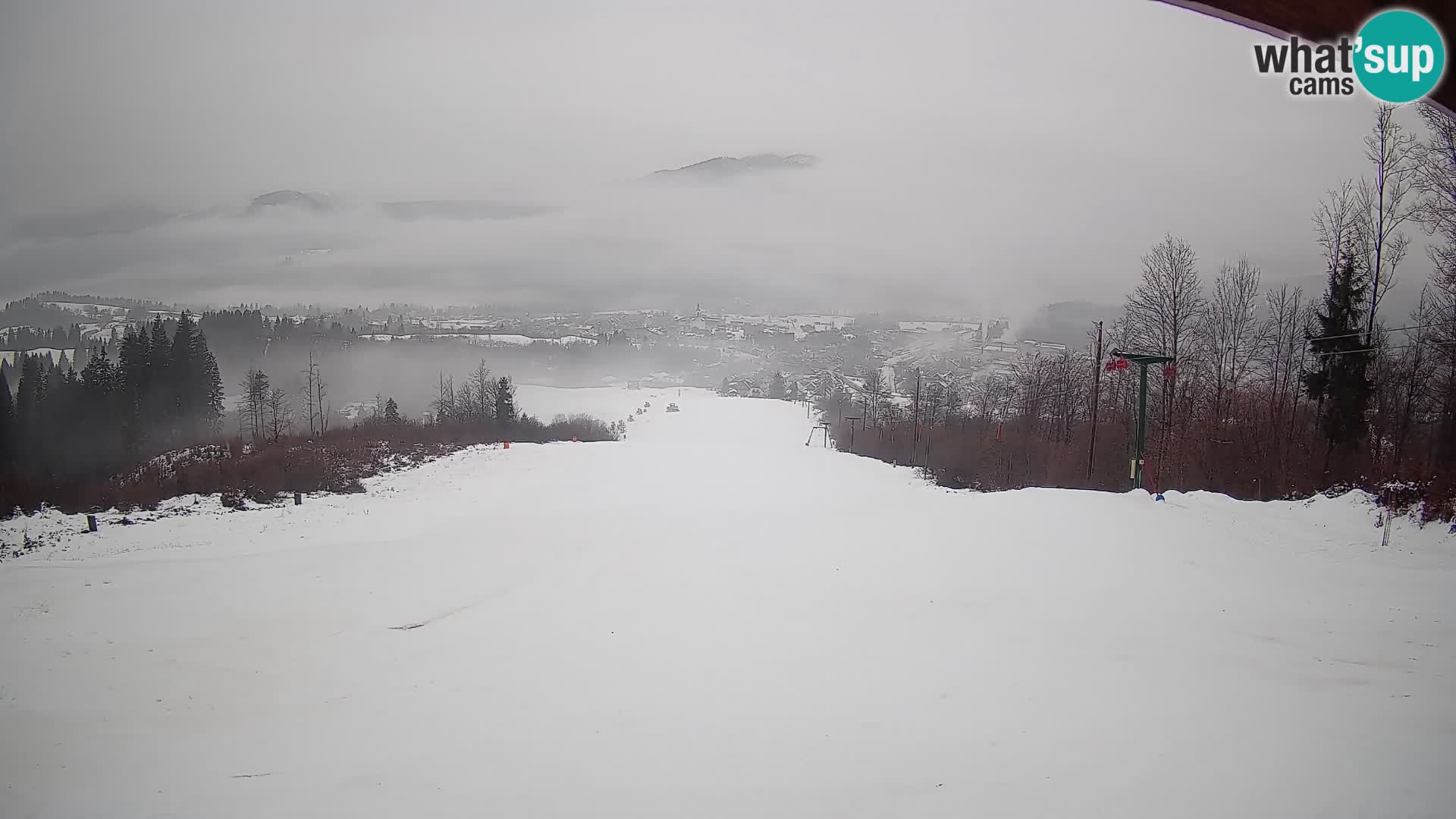 Webcam Bohinjska Bistrica – Live View from Kozji Hrbet Ski Station