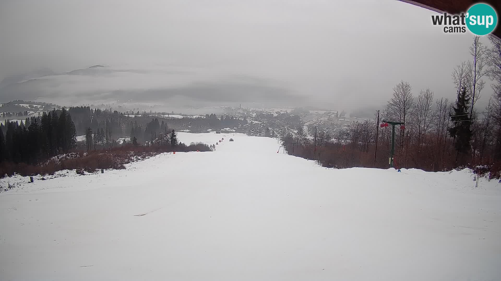 Webcam Bohinjska Bistrica – Live View from Kozji Hrbet Ski Station