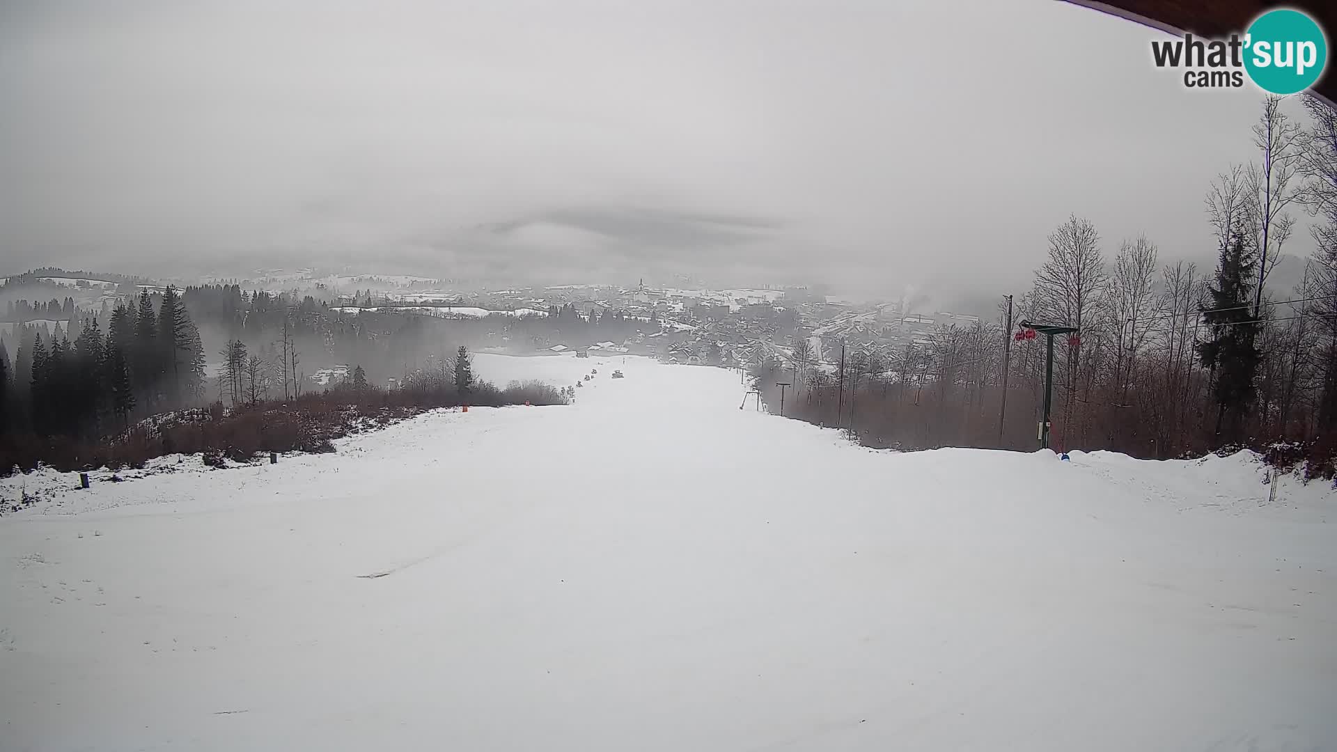 Webcam Bohinjska Bistrica – Live View from Kozji Hrbet Ski Station