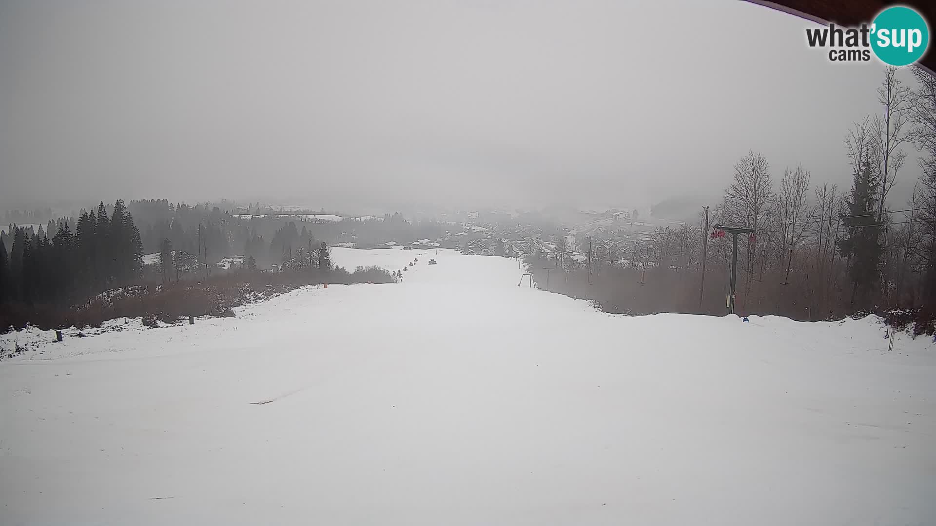 Webcam Bohinjska Bistrica – Live View from Kozji Hrbet Ski Station