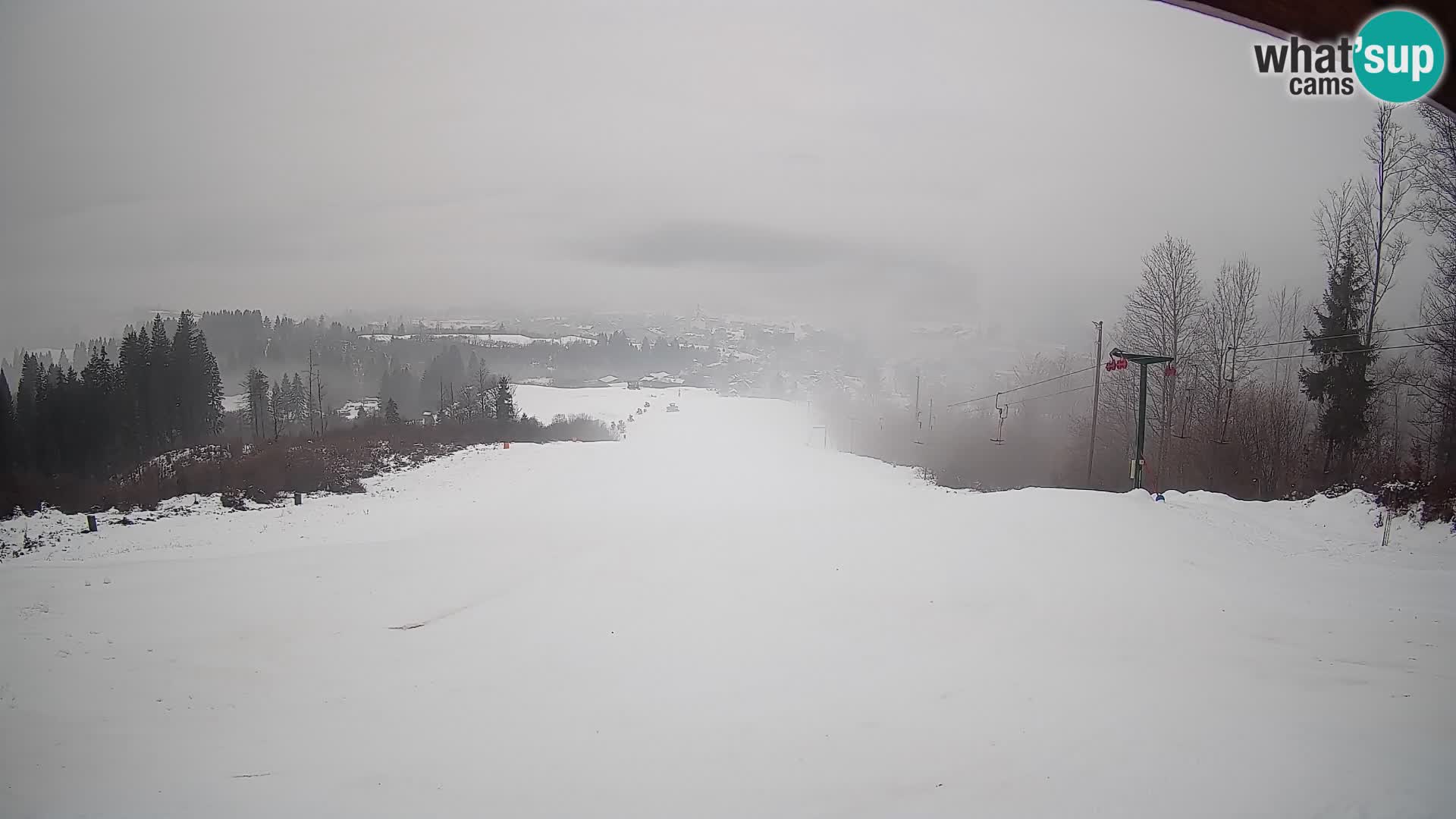 Webcam Bohinjska Bistrica – Live View from Kozji Hrbet Ski Station